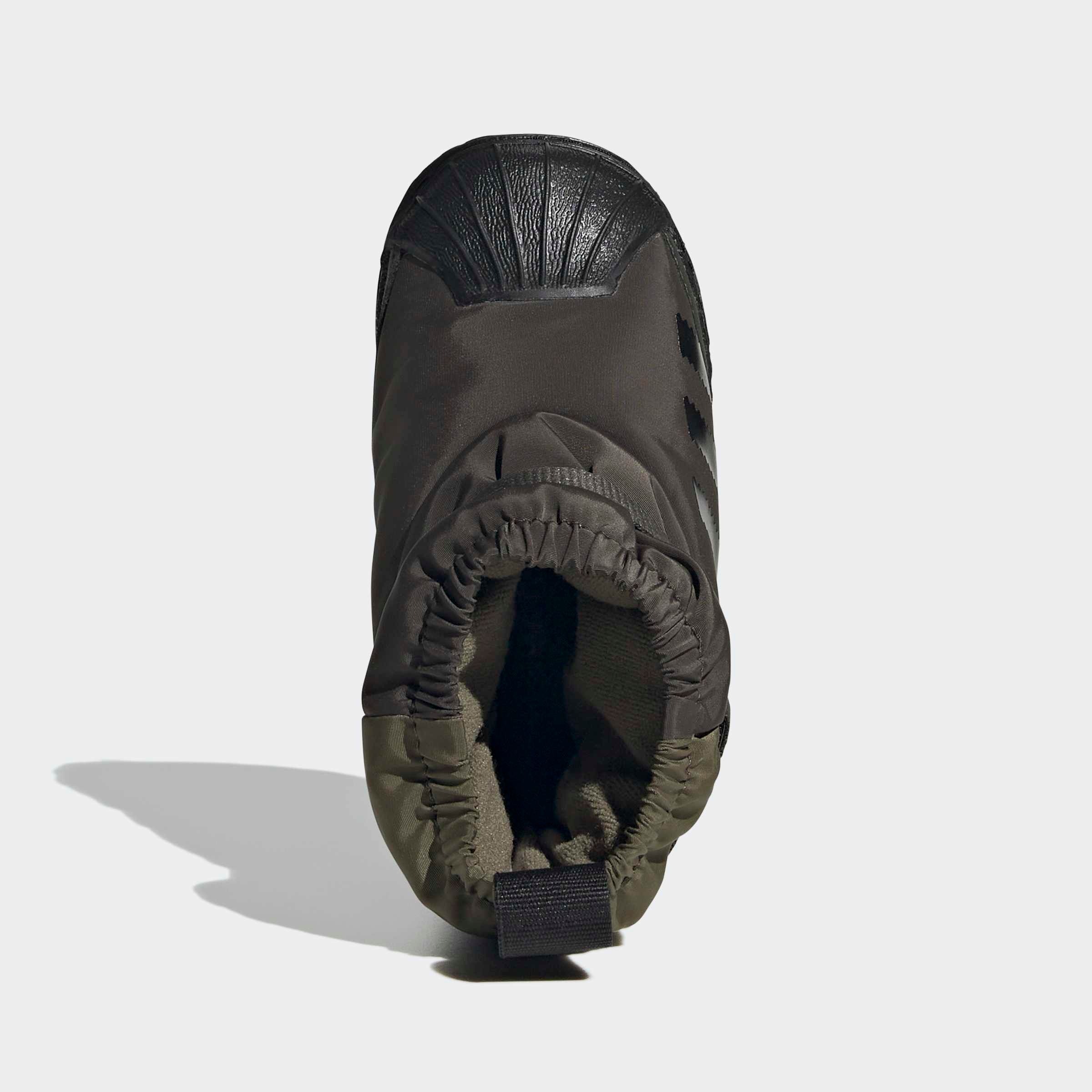 Winterstiefel ADIDAS ORIGINALS "ADIDAS SUPERSTAR 360 STIEFEL FÜR KINDER", Kinder, Gr. 21, grün (shadow olive, core schwarz, focus olive), Synthetik, Textil, Schuhe Winterstiefel, Winterschuhe, Winterboots, Snowboots, für Kinder 3