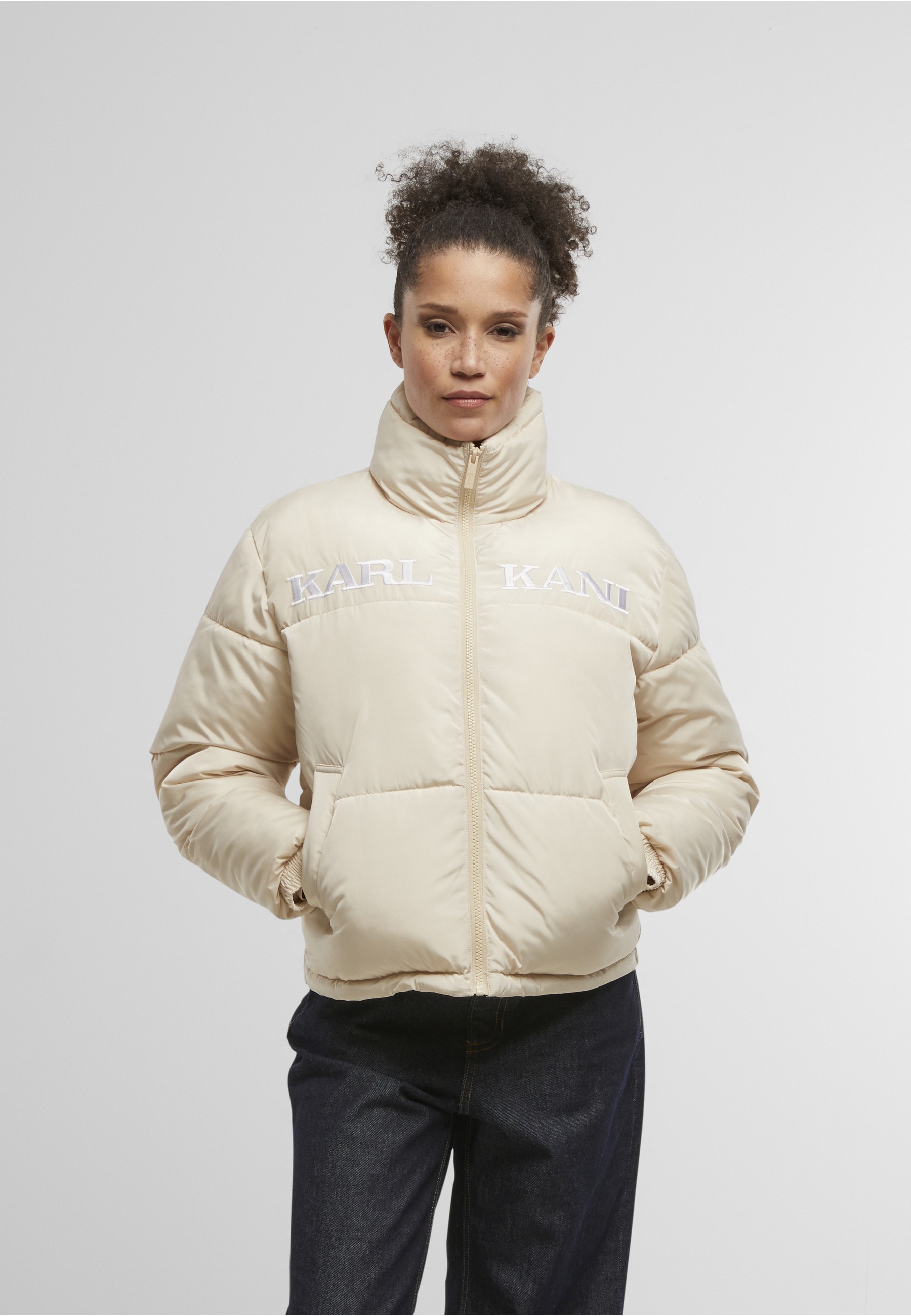 Karl Kani Winterjacke »Karl Kani Retro Essential Puffer Jacket« 1 Stk. tlg. ohne Kapuze