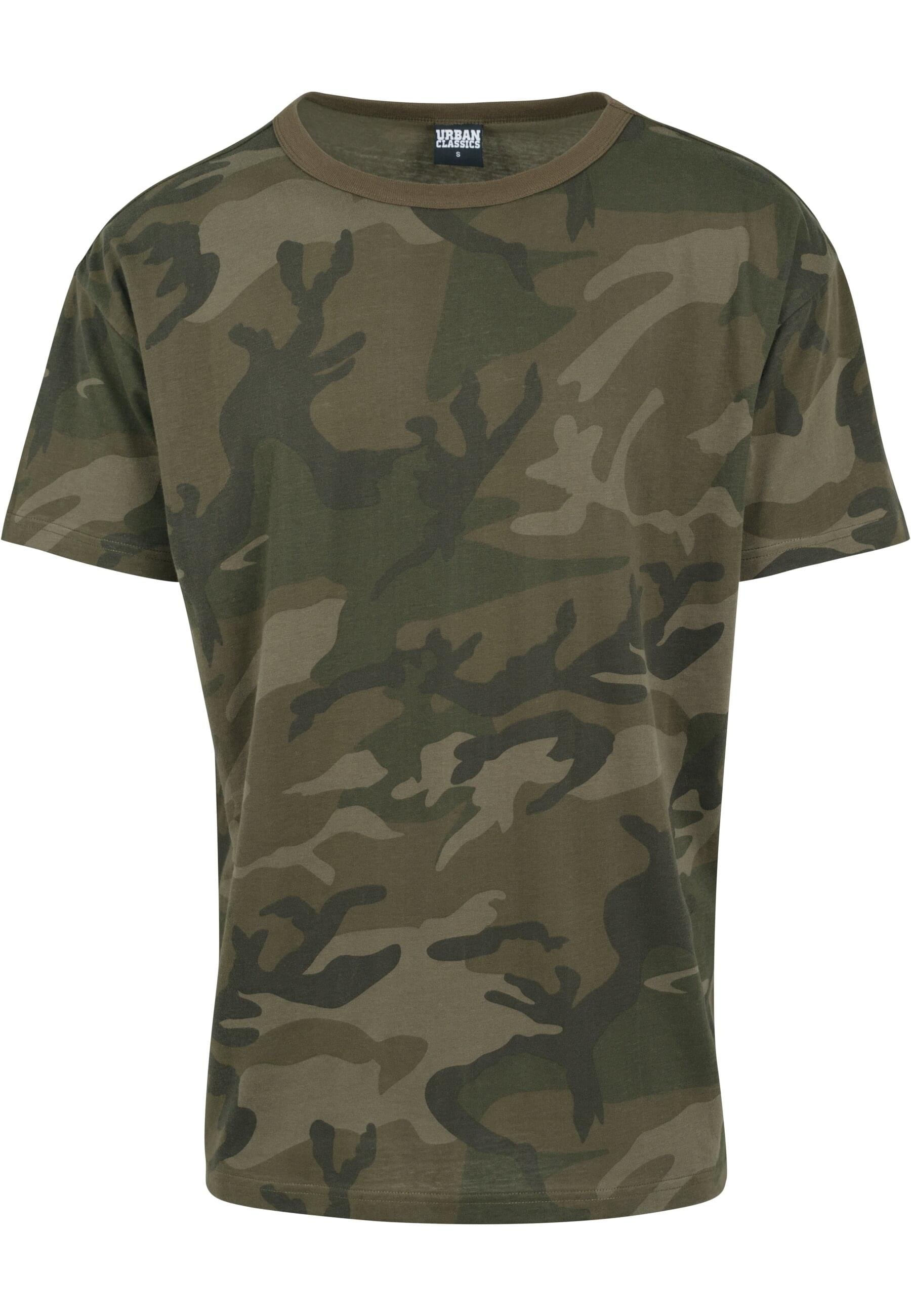 URBAN CLASSICS Kurzarmshirt »Urban Classics Herren Camo Oversized Tee«, (1 tlg.)