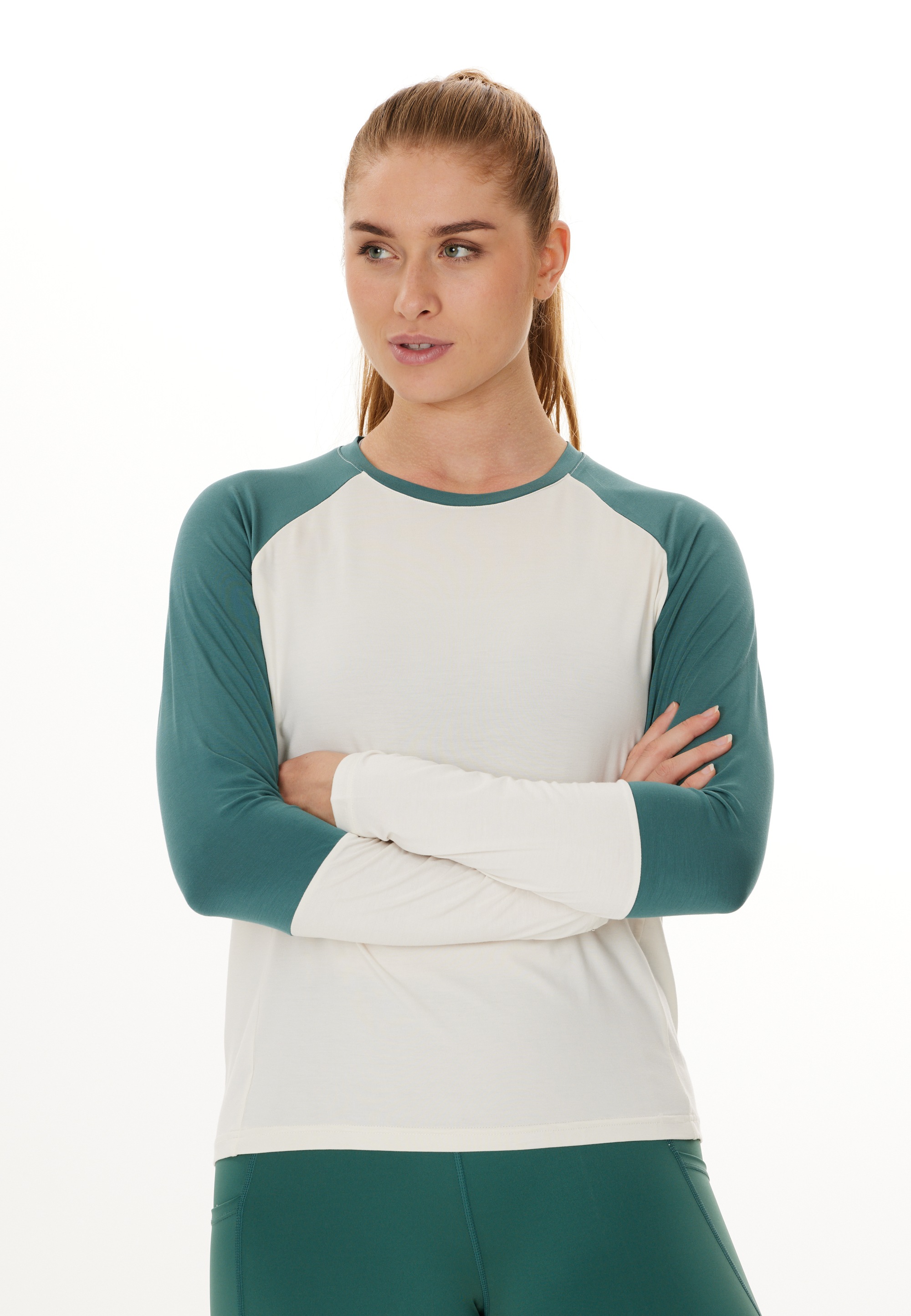 ENDURANCE Langarmshirt "Abbye", mit praktischer Quick Dry-Funktion