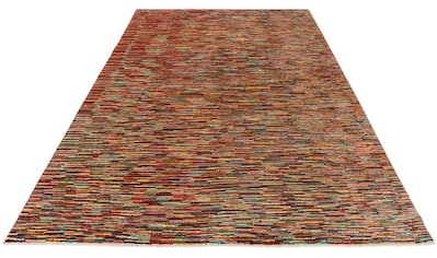 Wollteppich »Streifen Multicolore 294 x 192 cm«, rechteckig
