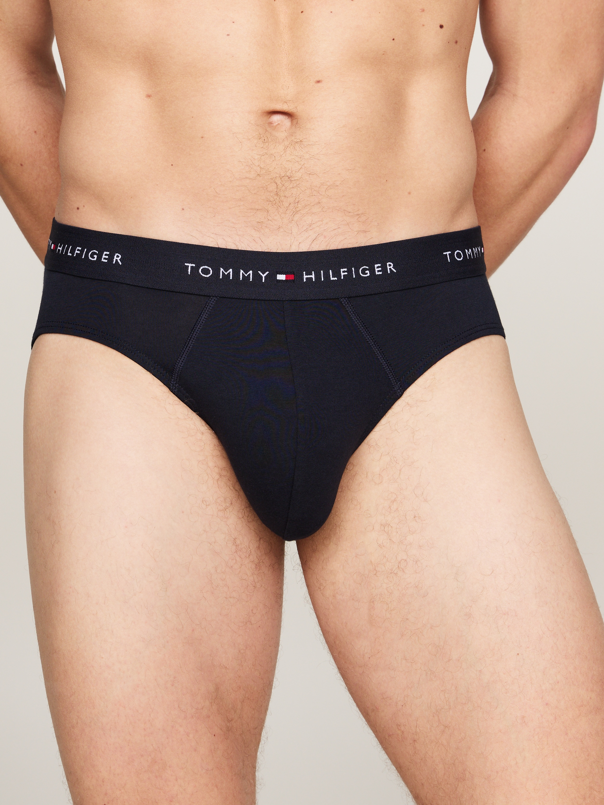 Tommy Hilfiger Underwear Slip »5P BRIEF«, (Packung, 5 St., 5er-Pack), mit Tommy Hilfiger Logo-Elastikbund