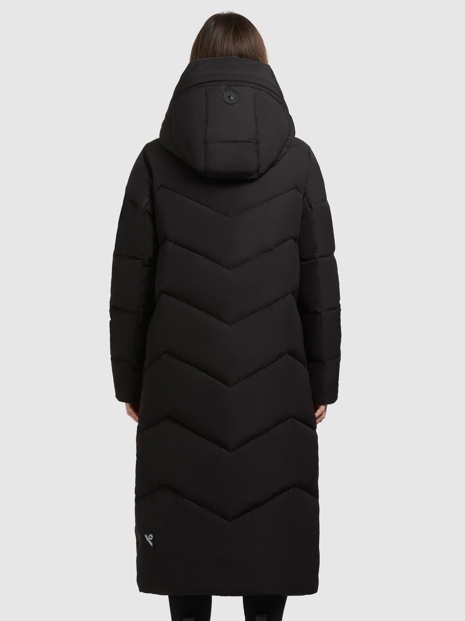 khujo Steppmantel "LINARI" innenliegender Stehkragen, elastische Bündchen a günstig online kaufen