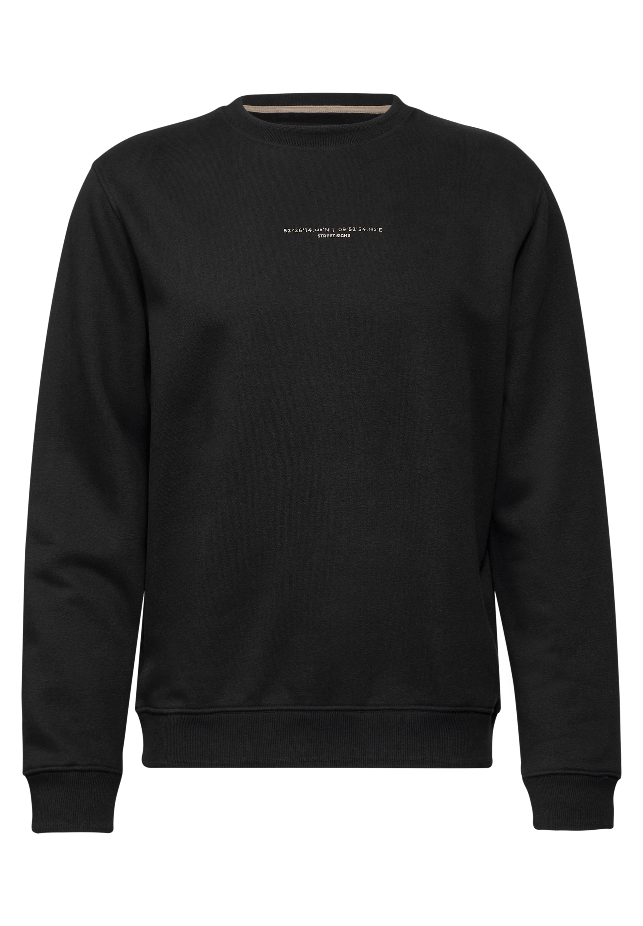 STREET ONE MEN Sweatshirt, im soften Baumwoll-Mix