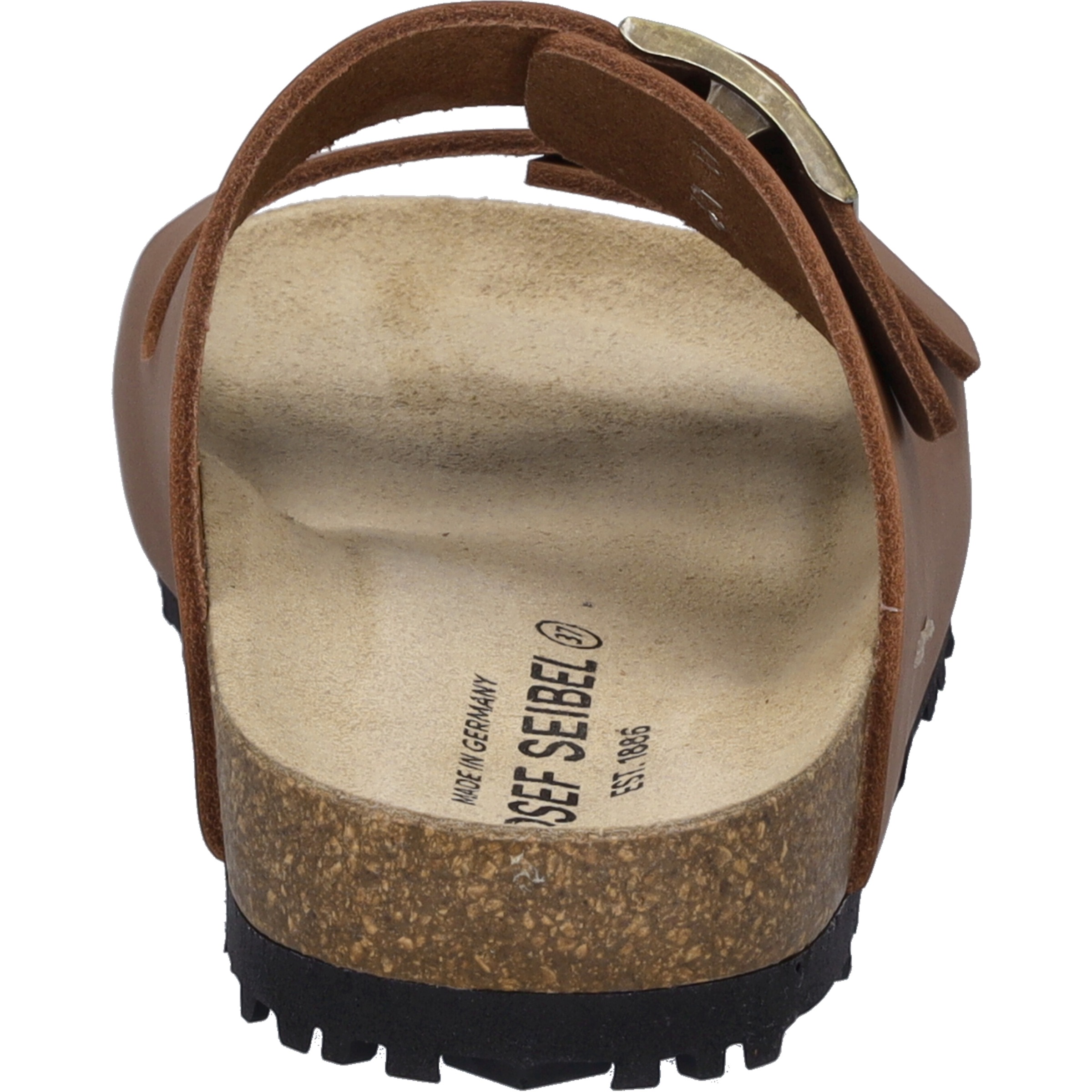 Sandale JOSEF SEIBEL "Hermine 01, cognac", Damen, Gr. 42, braun (cognac), Obermaterial: 100% Rindsleder Leather cow., Schuhe Sandale 3