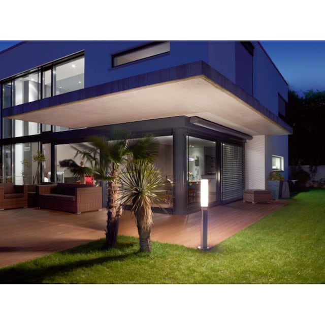 steinel Außen-Stehlampe »GL 60 S«, 1 flammig-flammig, 360° Bewegungsmelder,  Opalgas,Höhenverstellbar, LED-Poller-Wegeleuchte kaufen | BAUR