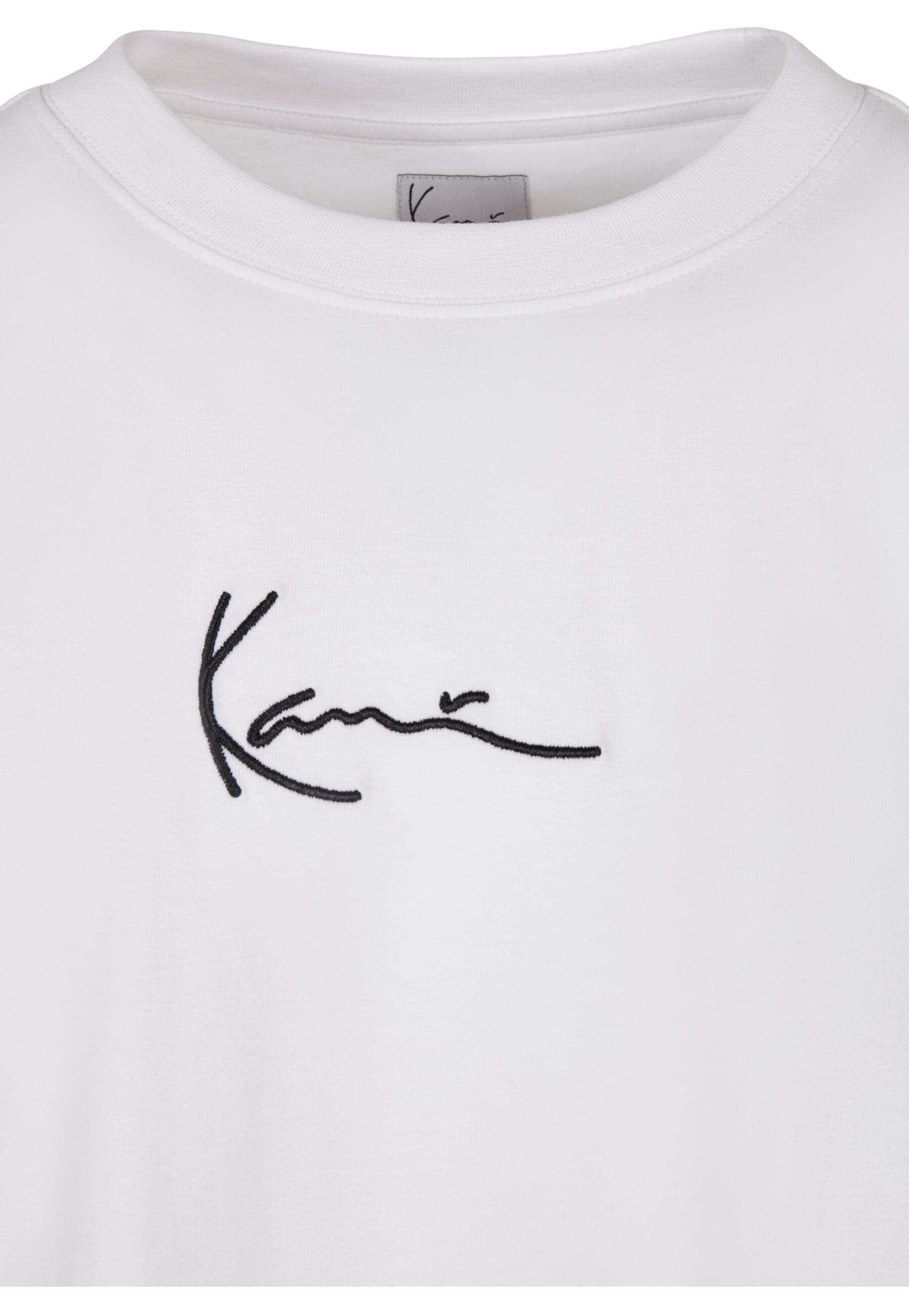 Karl Kani Kurzarmshirt »Karl Kani Herren KKMQ12002 SMALL SIGNATURE TEE WHT«, (1 tlg.)