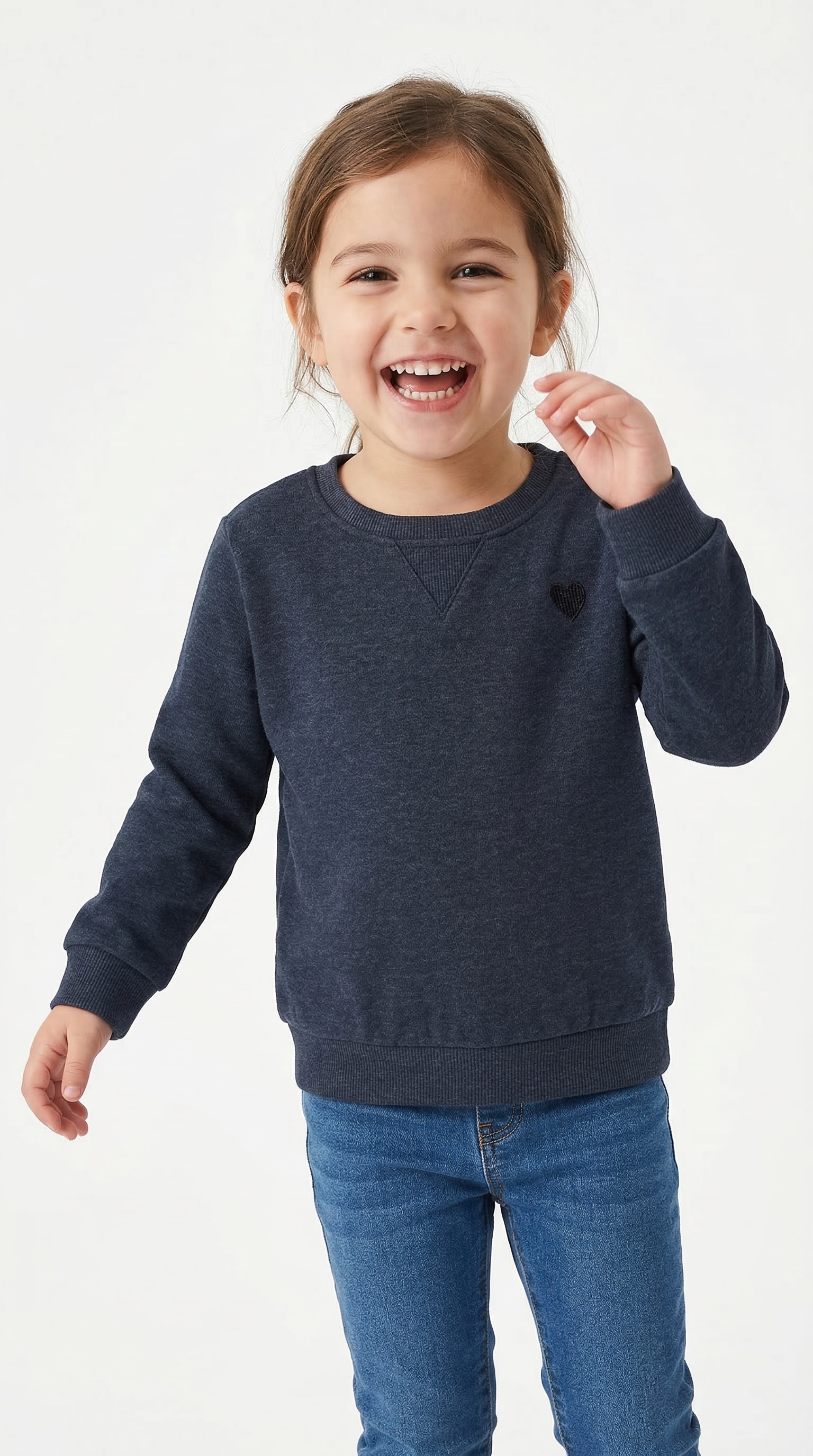 Name It Sweatshirt "NMFVIMA LS SWEAT BRU NOOS"