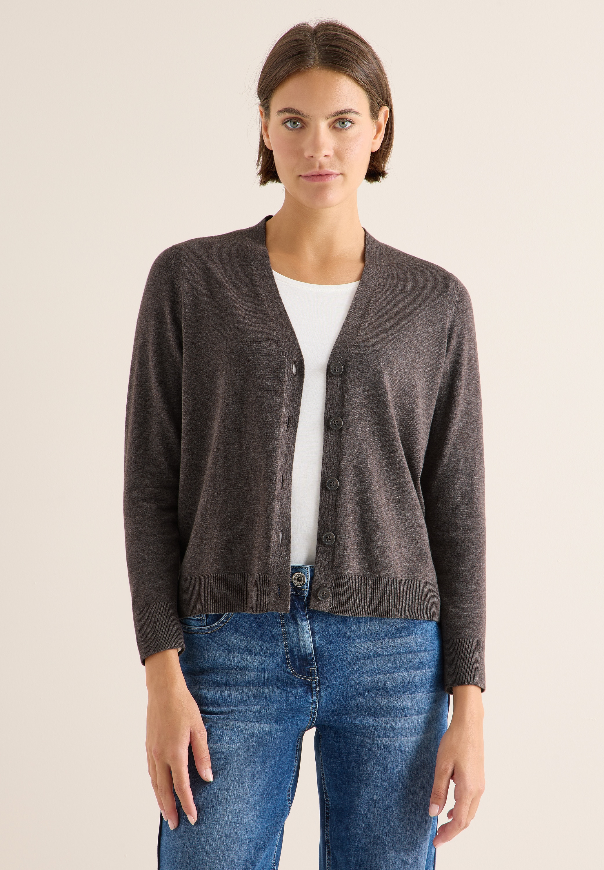 Cecil Cardigan, aus Baumwolle mit Stretchanteil günstig online kaufen