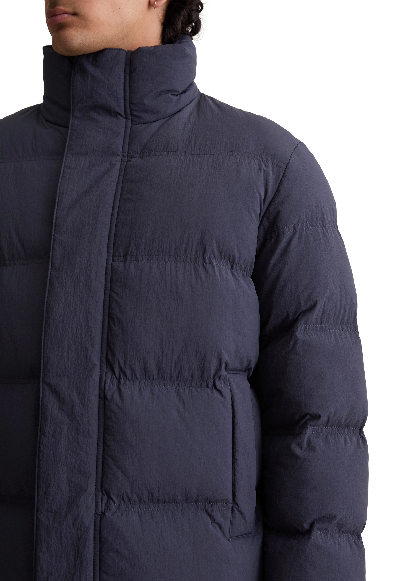 Marc O'Polo DENIM Outdoorjacke »wasserabweisend mit leichter Wattierung«, ohne Kapuze