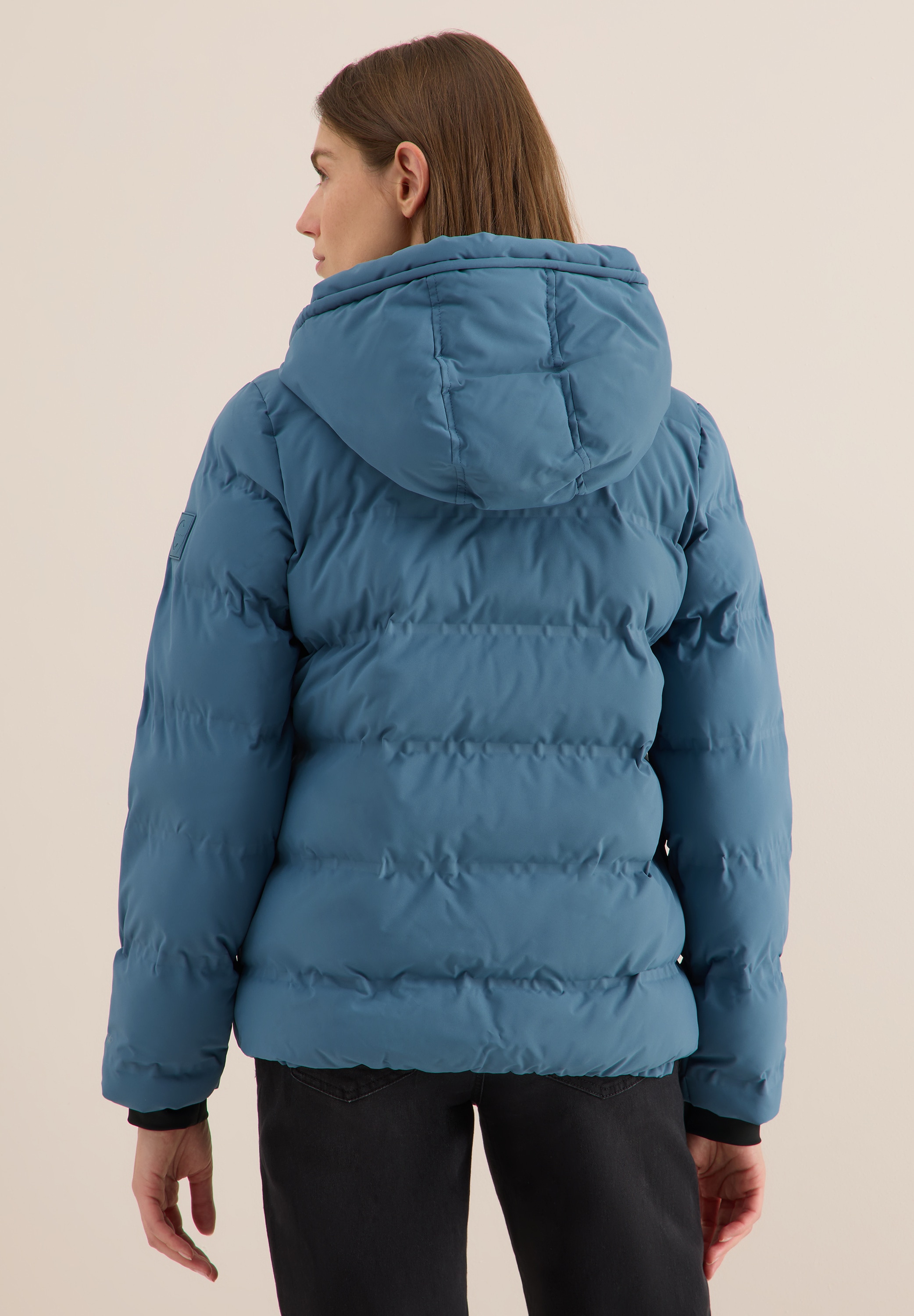 Cecil Steppjacke, mit Kapuze, mit moderner Steppung