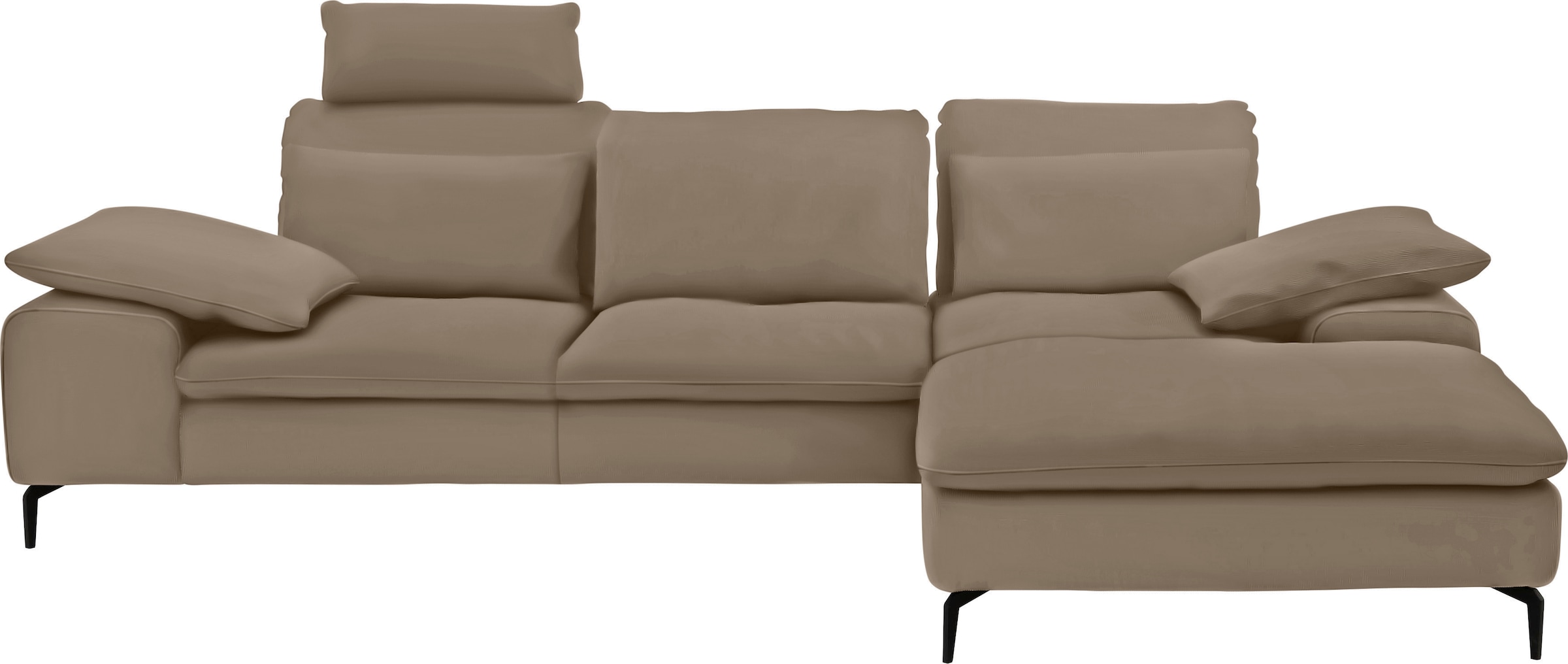 W.SCHILLIG Ecksofa "valentinoo, Designsofa, bequem, elegant und zeitlos, L- günstig online kaufen