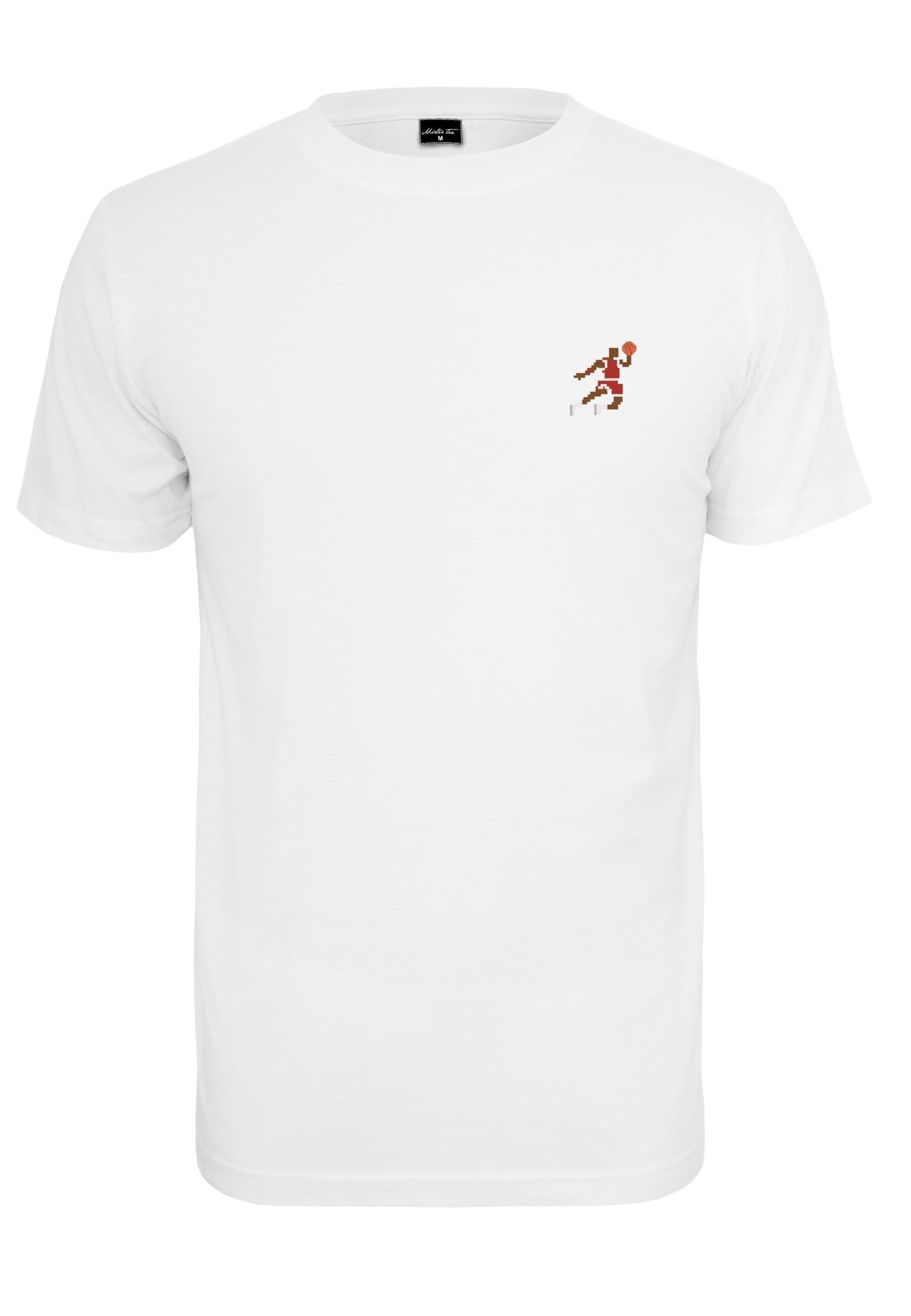 MisterTee T-Shirt "MisterTee Herren Small Basketball Player Tee" günstig online kaufen