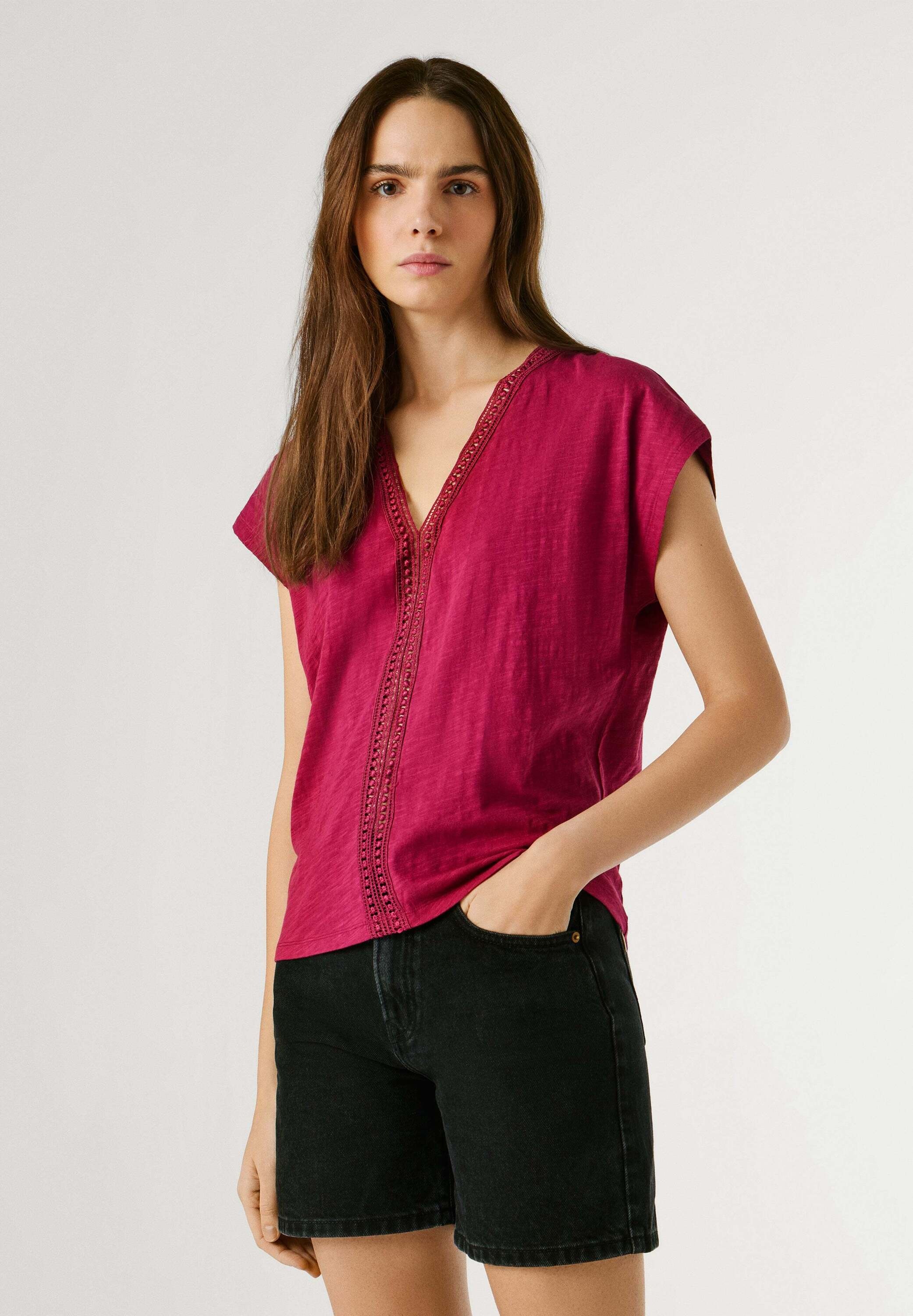 Pepe Jeans T-Shirt »basic t-shirt MILA«