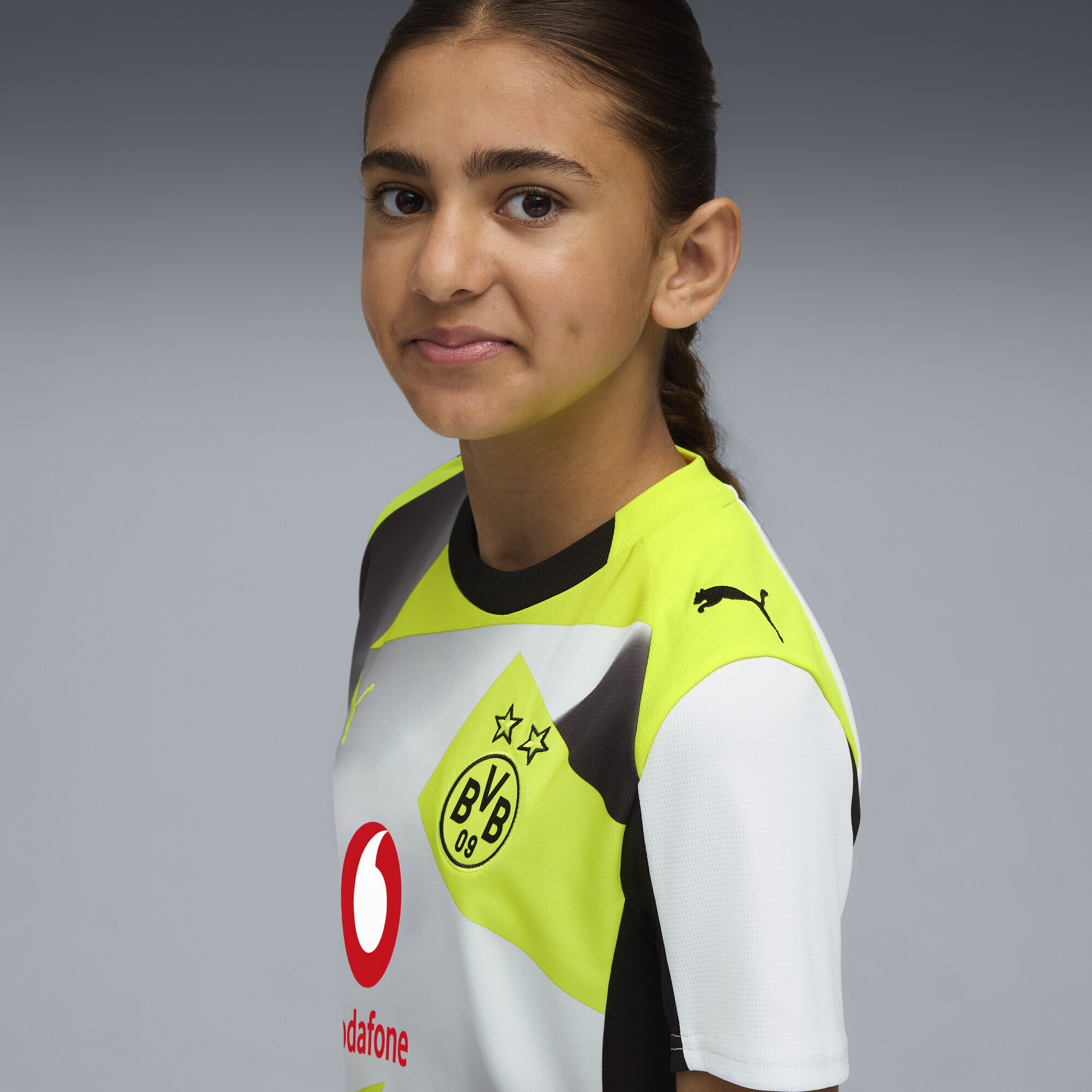 PUMA Trainingsshirt »Borussia Dortmund 25/26 Replica-Auswärtstrikot Jugendliche«