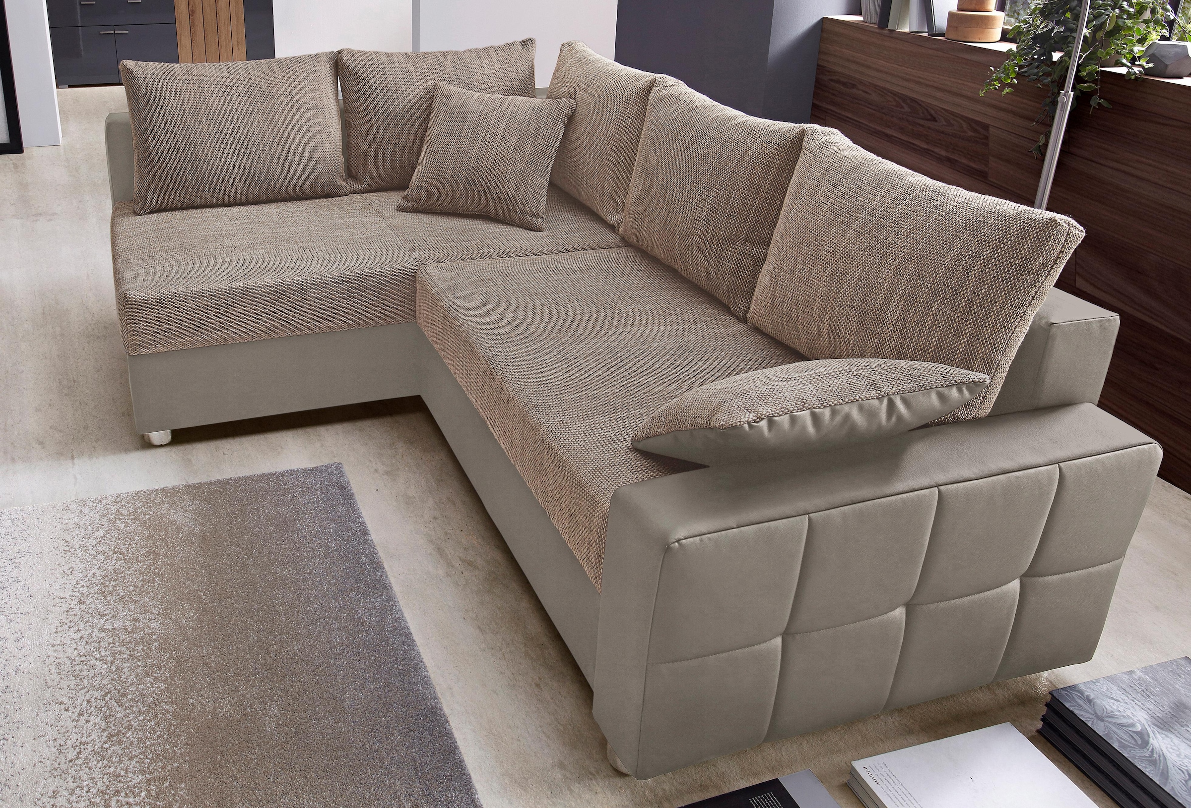 mit Ecksofa, BAUR kaufen COLLECTION und | Bettfunktion Federkern AB