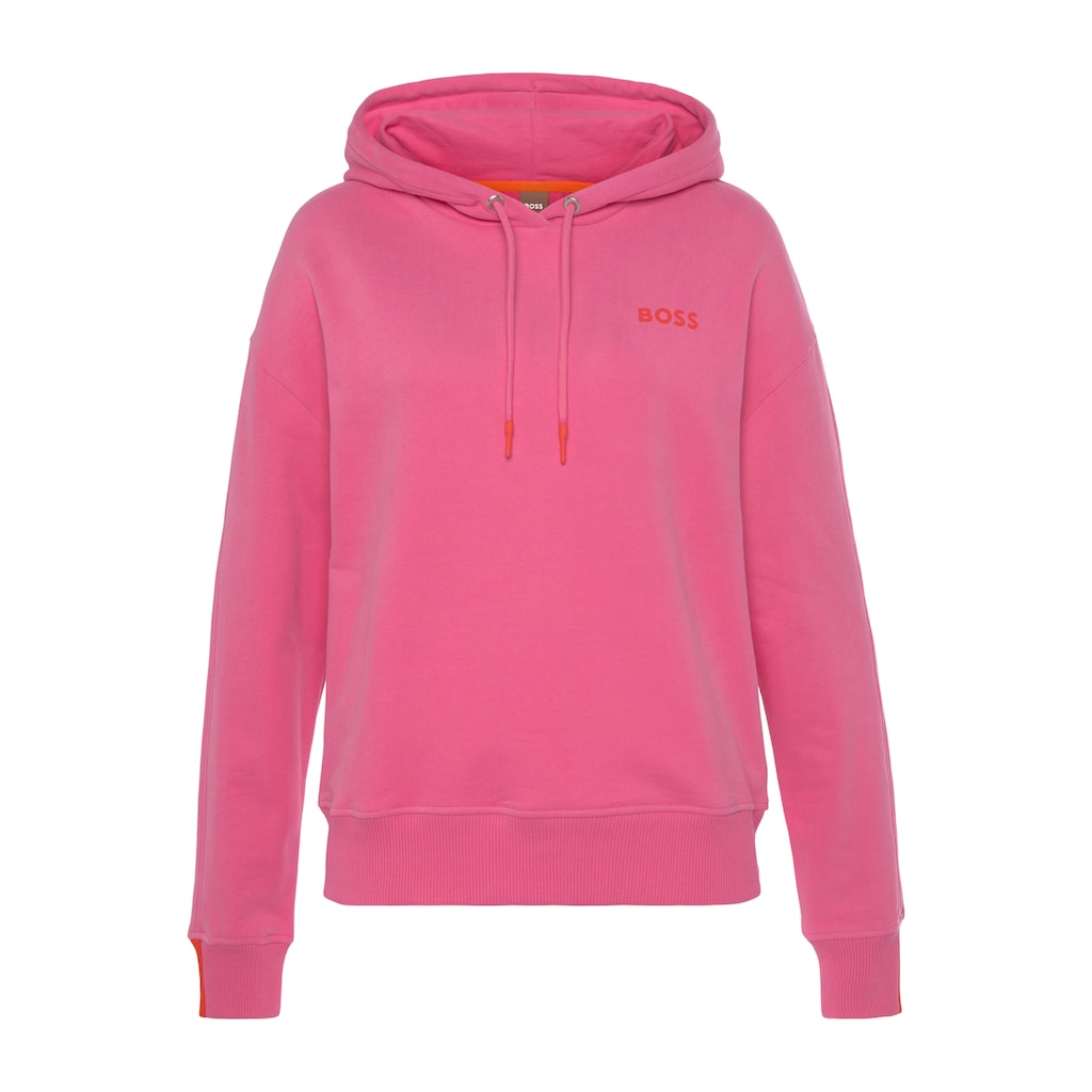 BOSS ORANGE Sweatshirt »C_Ecaisy_print 10237038 01« mit Kapuze BOSS ORANGE Sweatshirt »C_Ecaisy_print 10237038 01« mit Kapuze