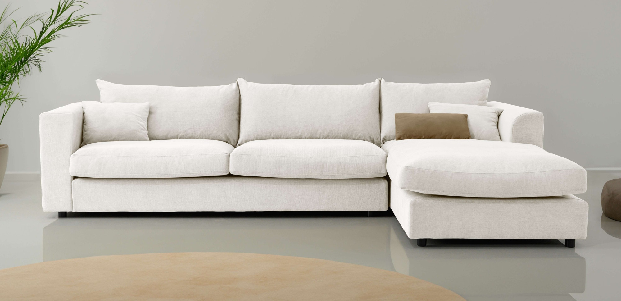 LeGer Home by Lena Gercke Ecksofa "Avelina" Breite 297 cm, in Cord- und Che günstig online kaufen