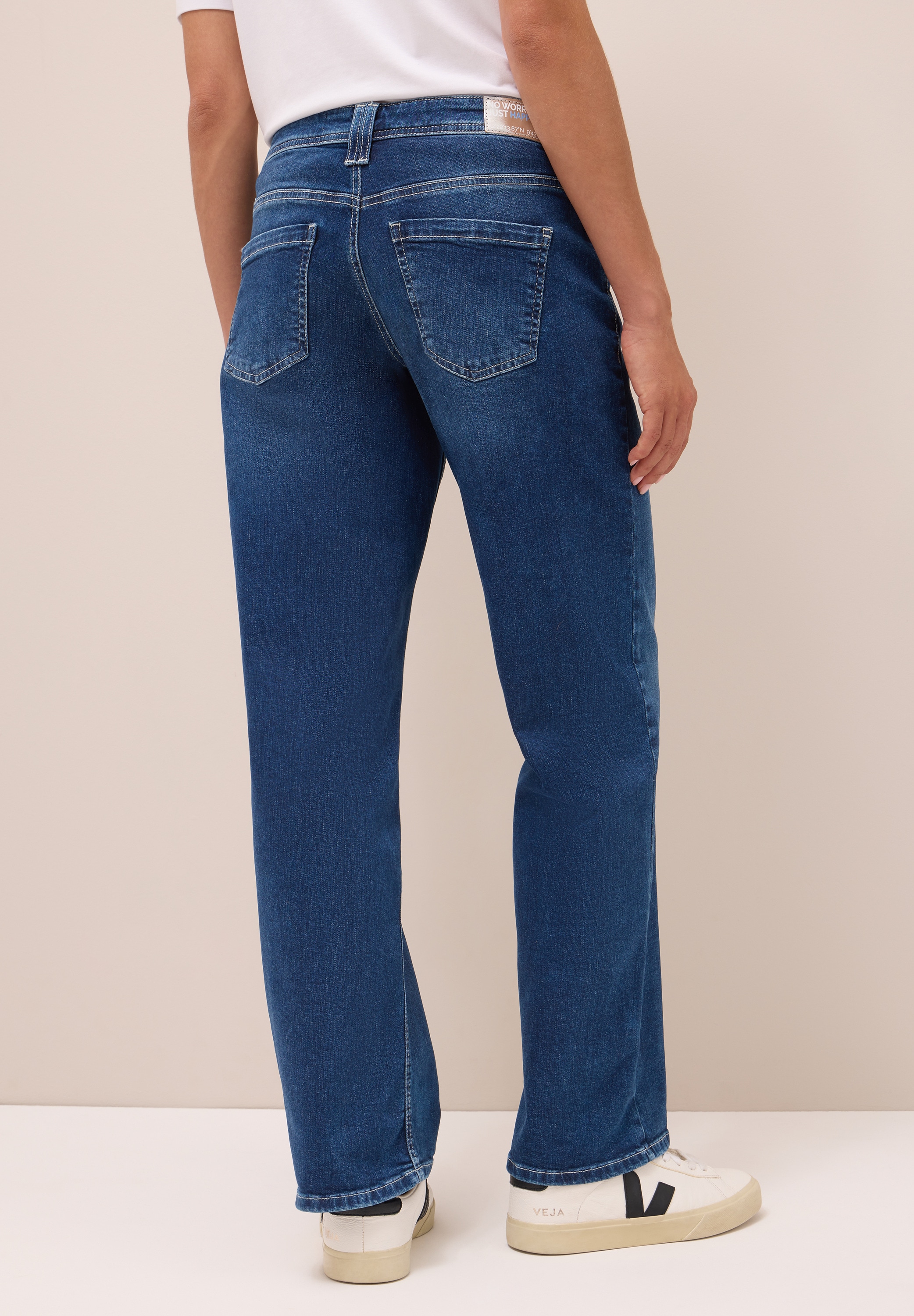 STREET ONE Loose-fit-Jeans, aus Baumwolle mit Stretchanteil günstig online kaufen