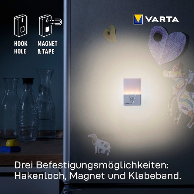 VARTA Nachtlicht »VARTA Motion Sensor Nachtlicht ist batteriebetrieben inkl.  3xAAA« | BAUR