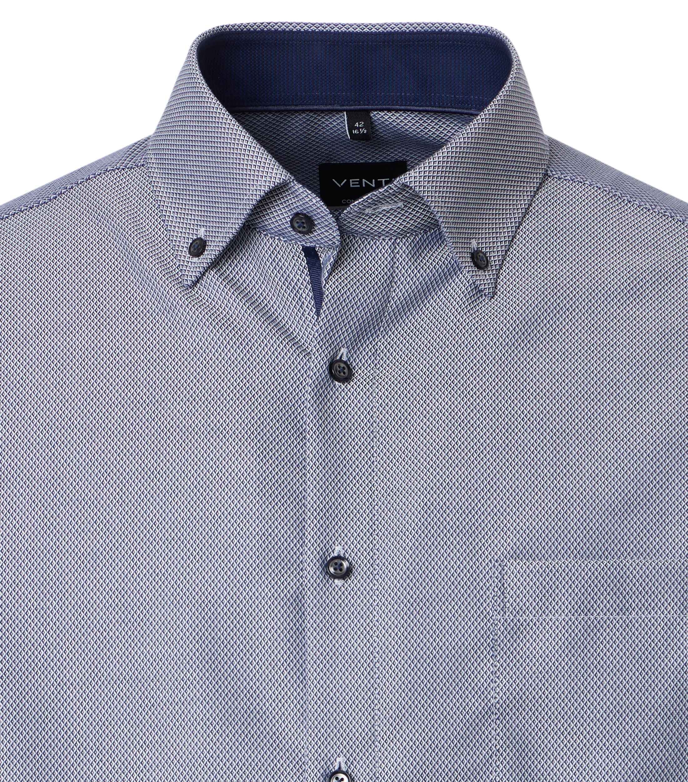 VENTI Businesshemd uni Men Shirt Medium Blue 47 2