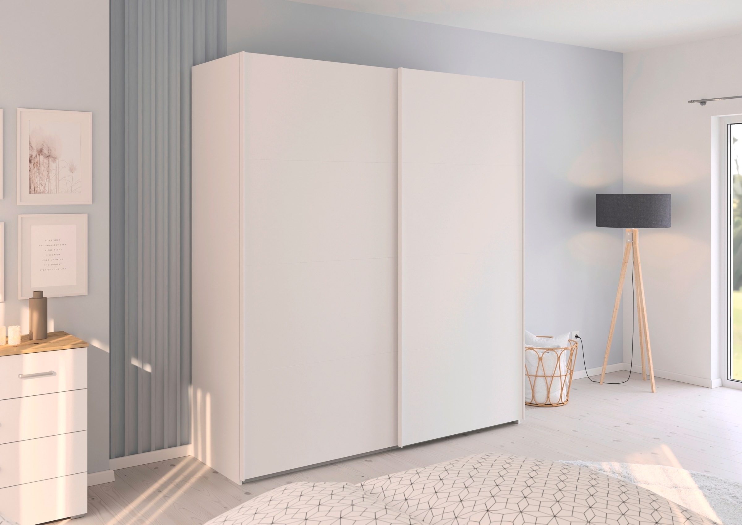 Thumbnail - rauch Schwebetürenschrank "Kleiderschrank Schrank Garderobe Schlafzimmerschrank EVELYN", in elegantem Stil, in 5 Breiten...