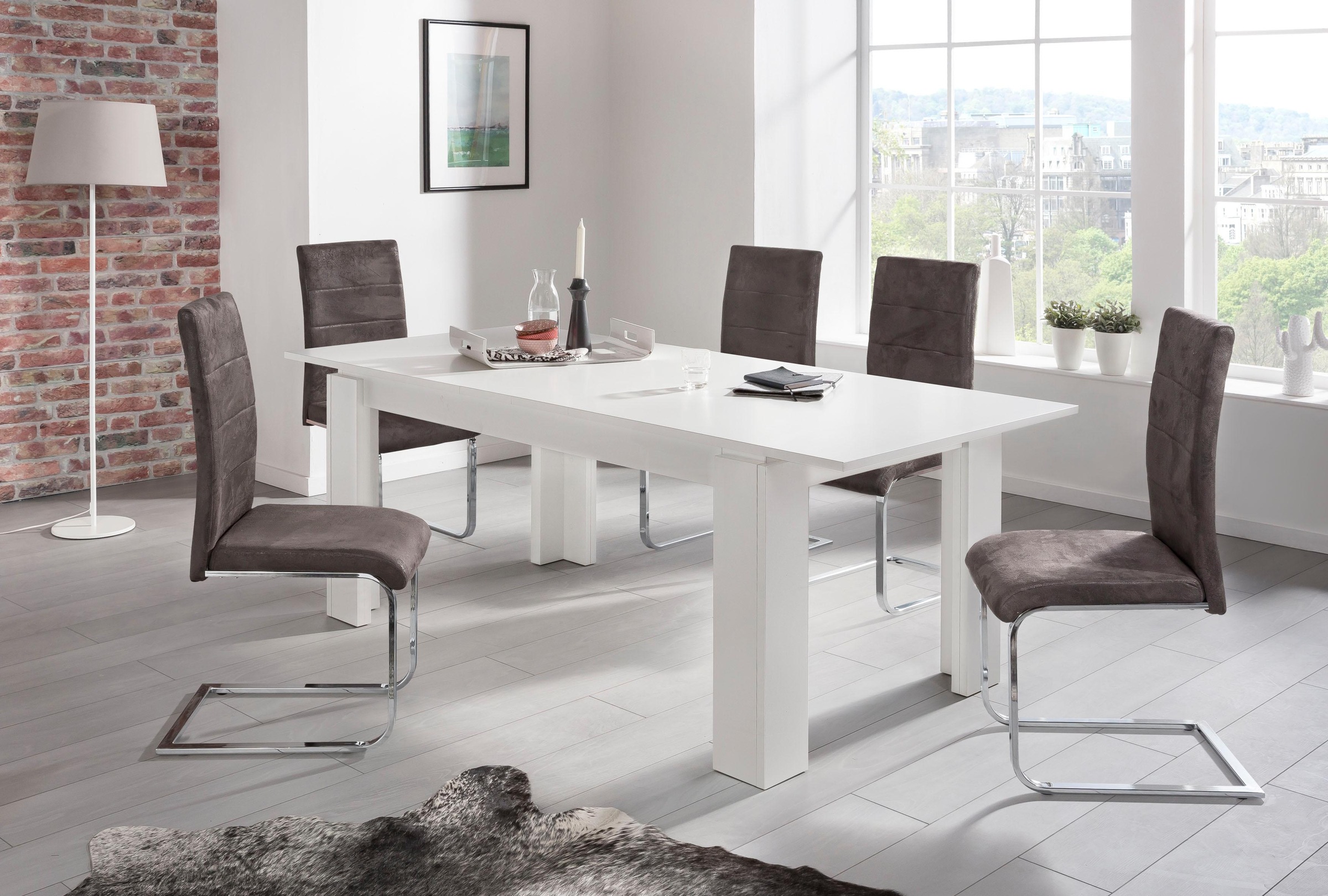 INOSIGN Esstisch »Tanum«, Ausziehbarer Esszimmertisch 160-200 cm - Maße (B/T/H) 160/90/77 cm