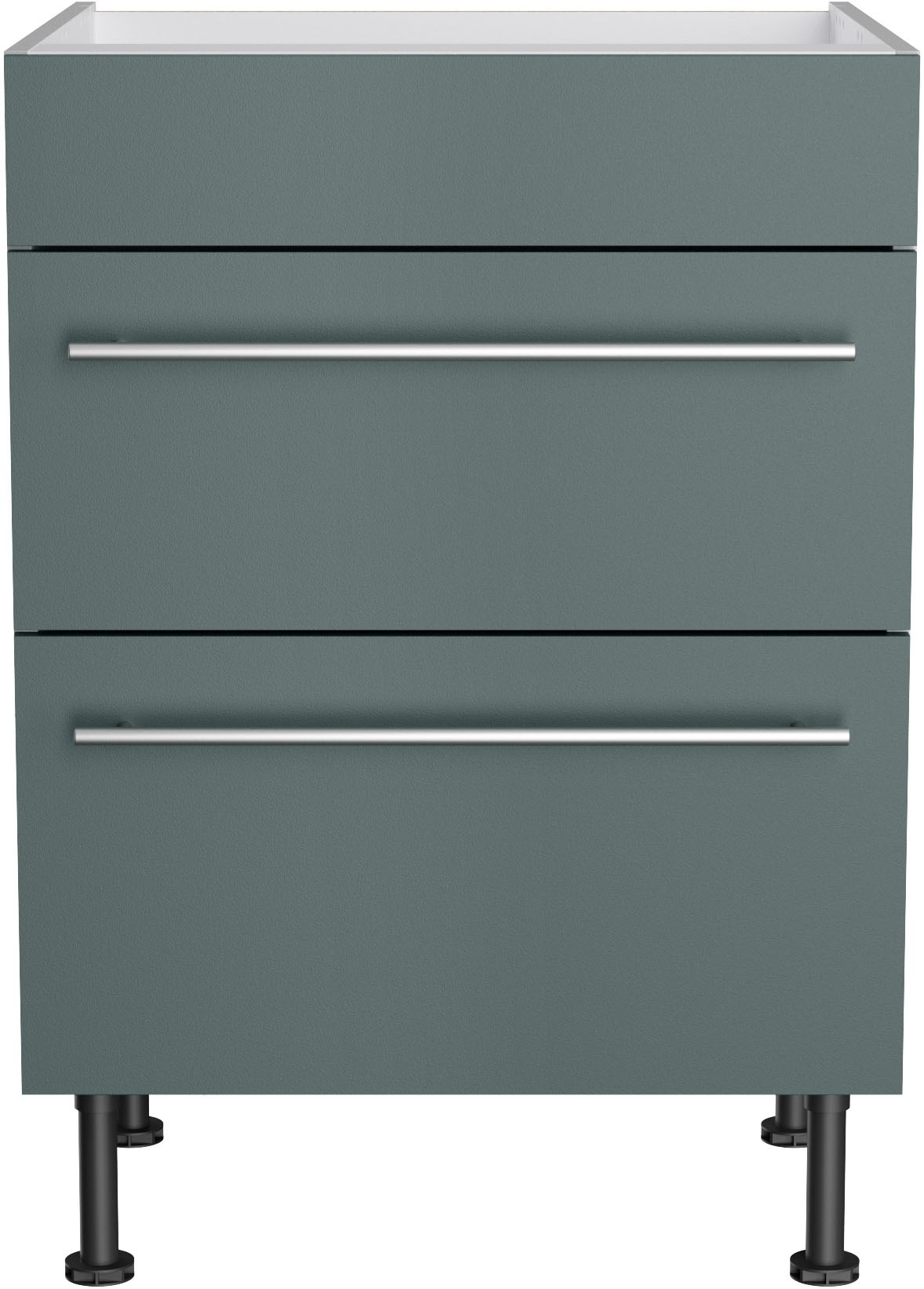 OPTIFIT Kochfeldumbauschrank »Bern2«, Breite 60 cm, Kochfeldumbauschrank, 2 Auszügen, 1 feste Blende