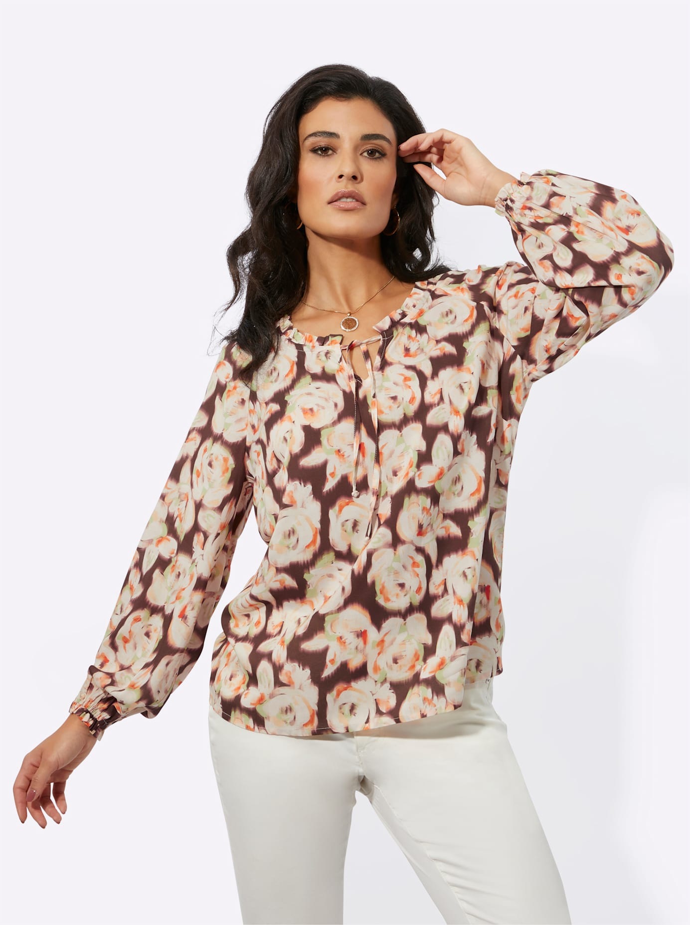creation L Druckbluse