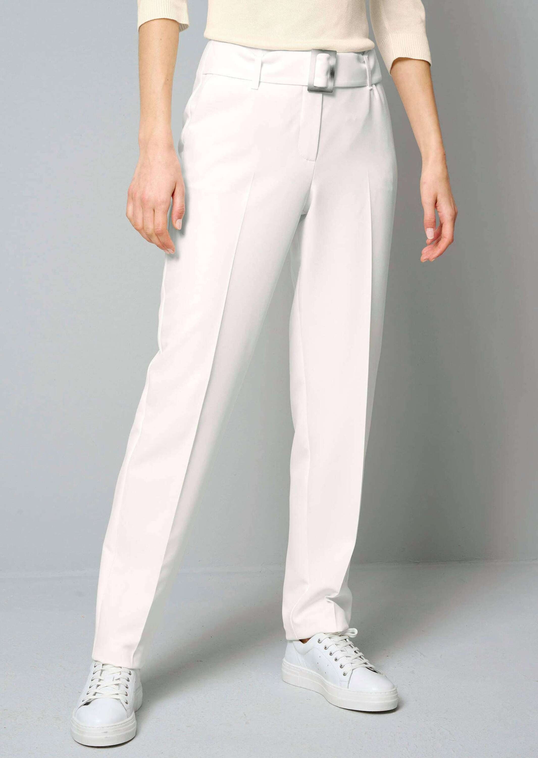 Alba Moda Stoffhose »Hose Hose mit Gürtel«