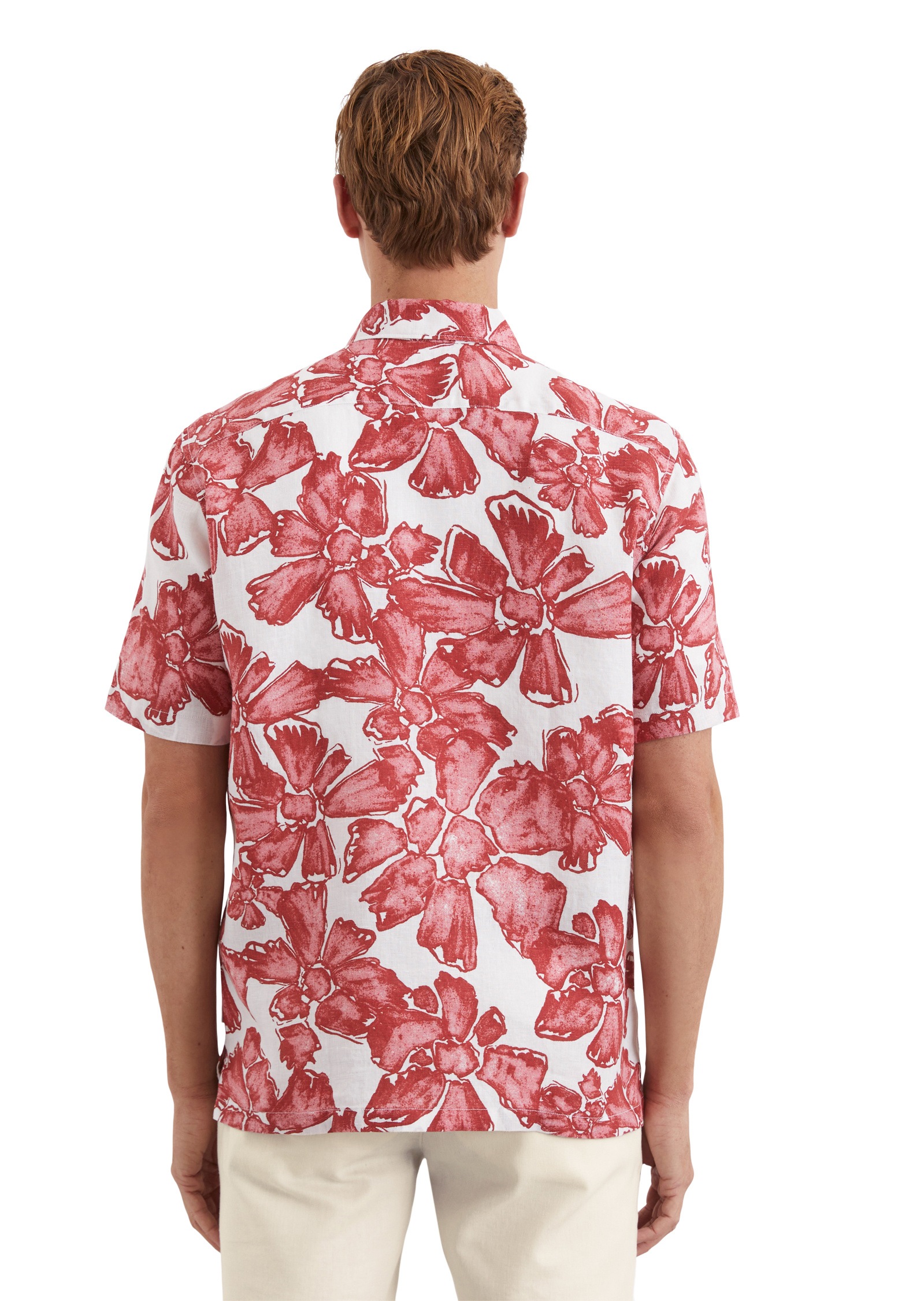 Marc O'Polo Kurzarmhemd »aus reinem Leinen«