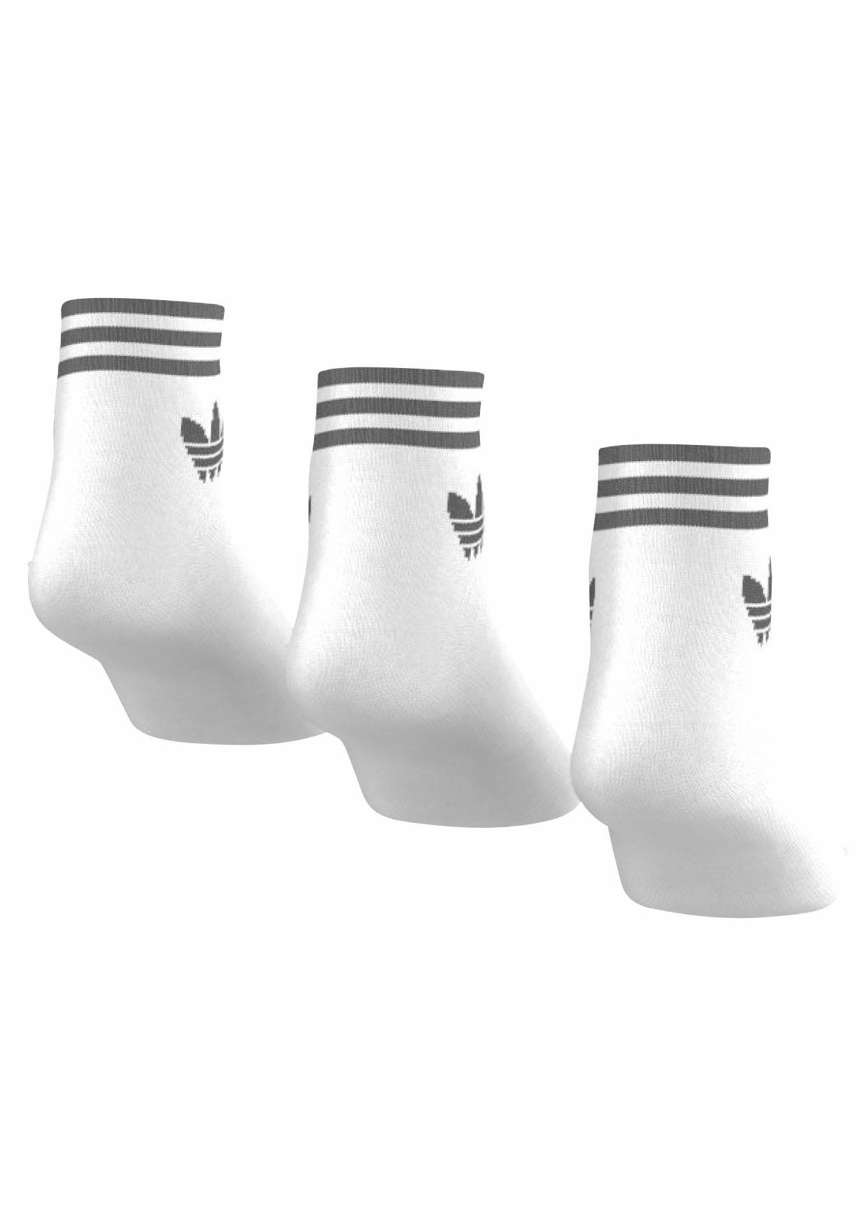adidas Originals Sportsocken »TREFOIL ANKLE, 3 PAAR«, (3 Paar)