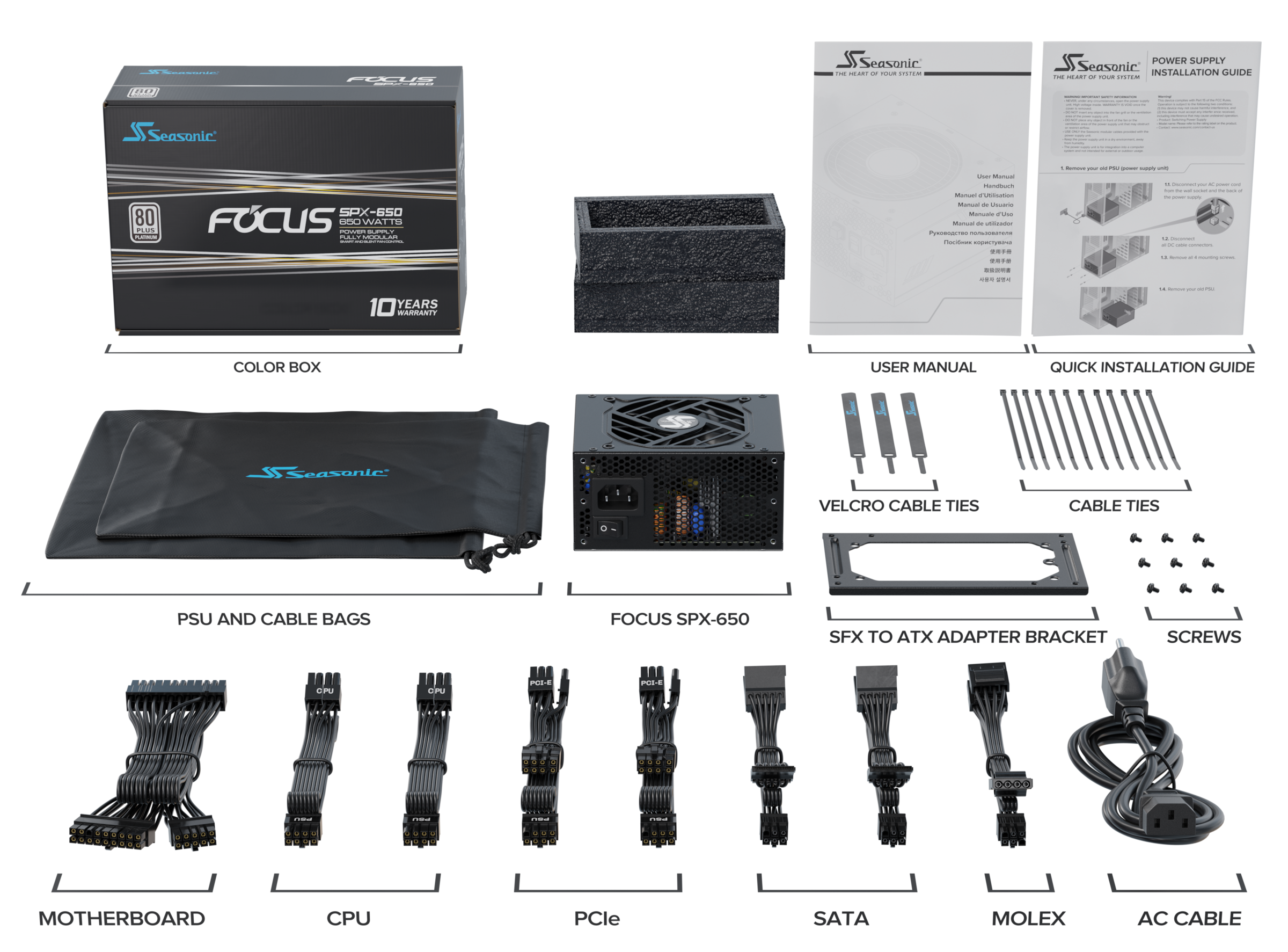 Seasonic PC-Netzteil »FOCUS-SPX-650«