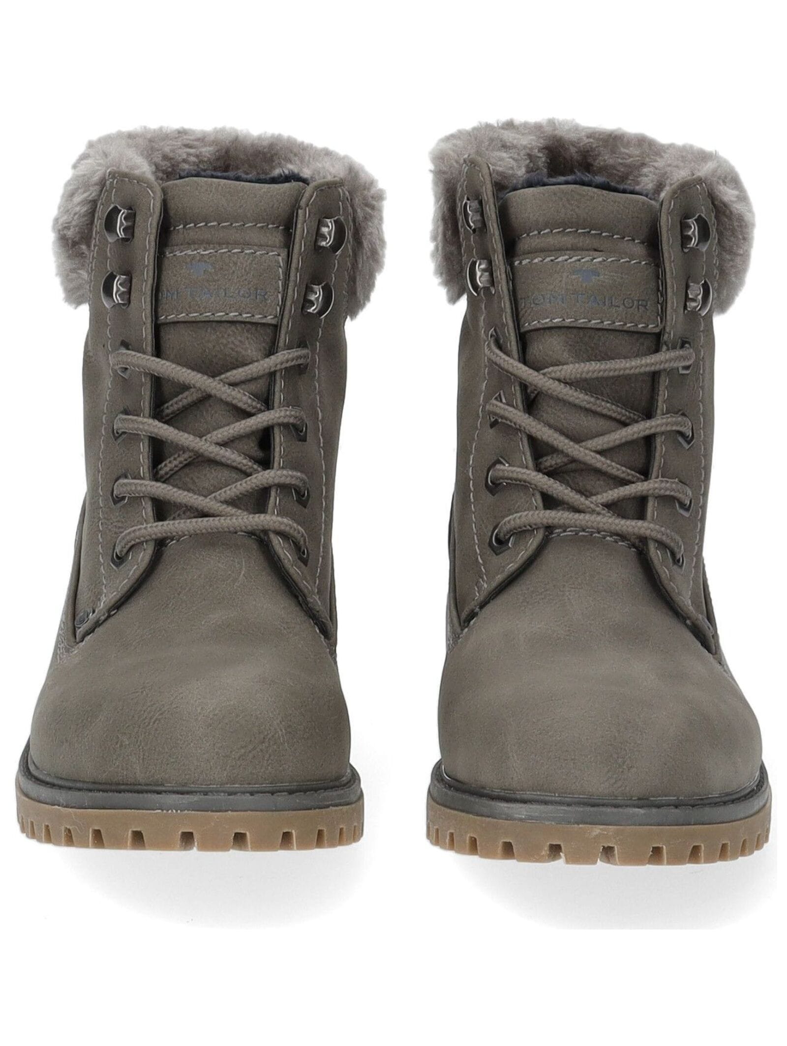 TOM TAILOR Schnürstiefelette »Tom Tailor Stiefelette Lederimitat/Textil«
