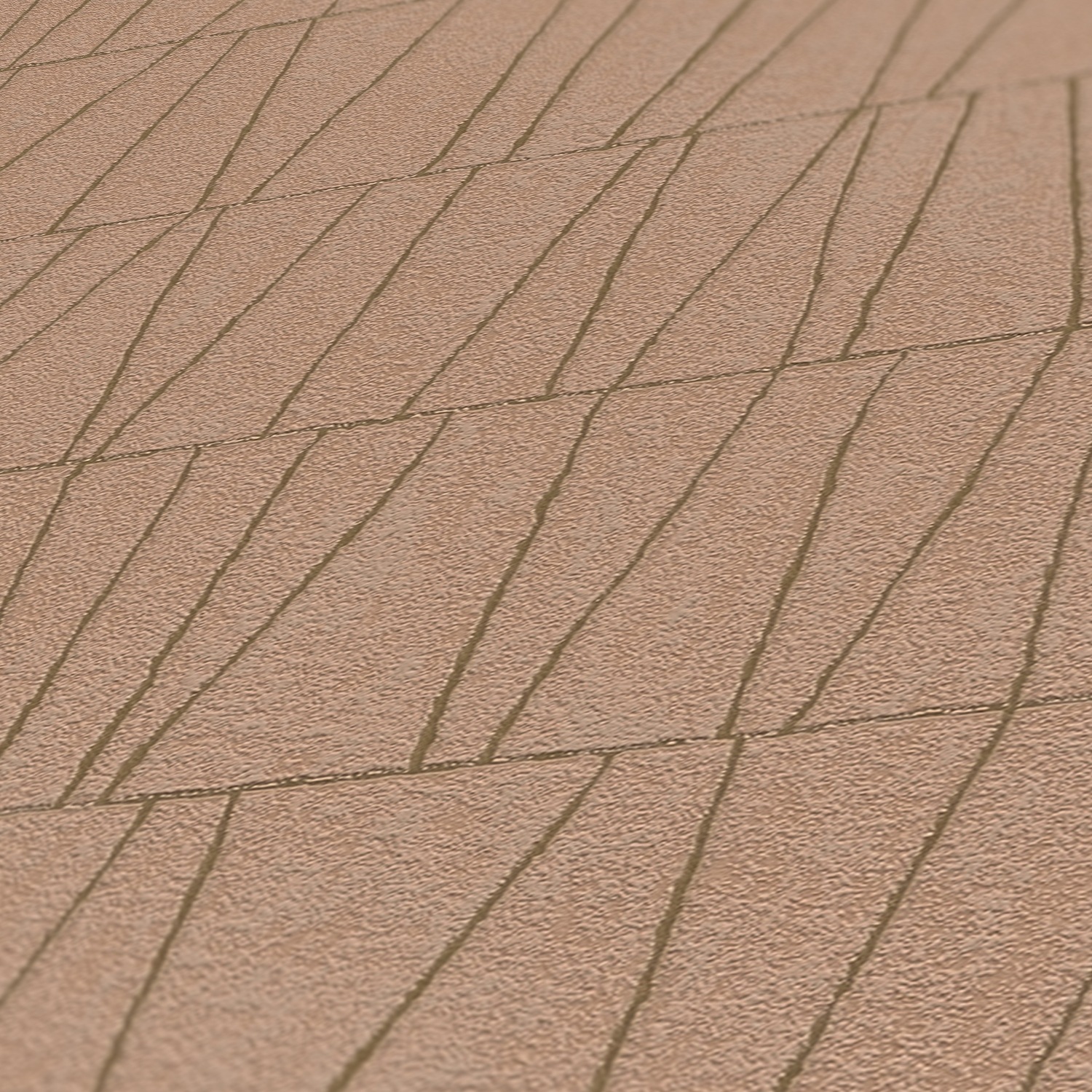 A.S. Création Vliestapete »Jade 2 Grafik-Tapete Mustertapete Metallic-Effekt Dreiecke«, glänzend, Vliestapete geometrisch für Schlafzimmer Küche Wohnzimmer Grafik Flur
