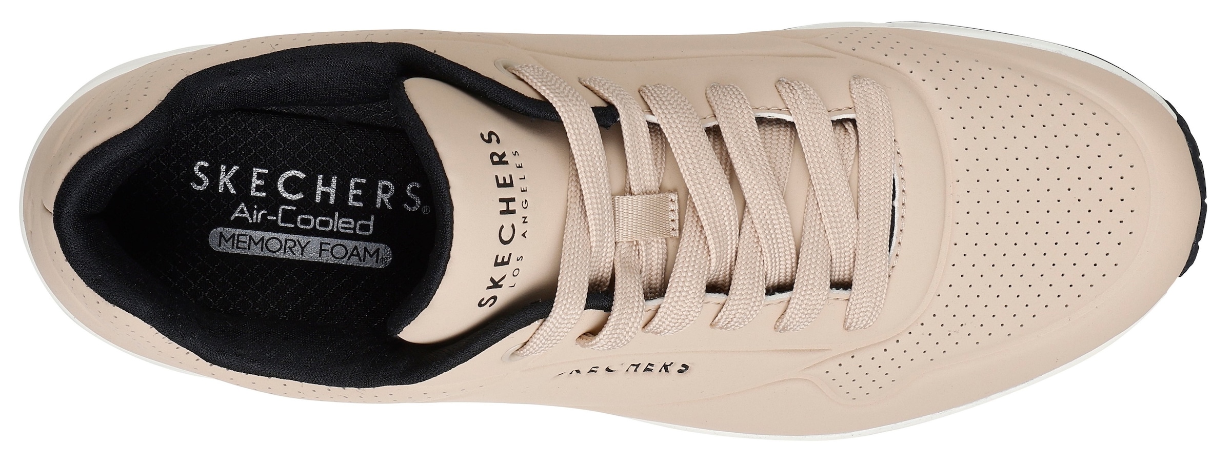 Skechers Sneaker »Uno - Stand on Air«, Freizeitschuh, Halbschuh, Schnürschuh mit Air-Cooled Memory Foam