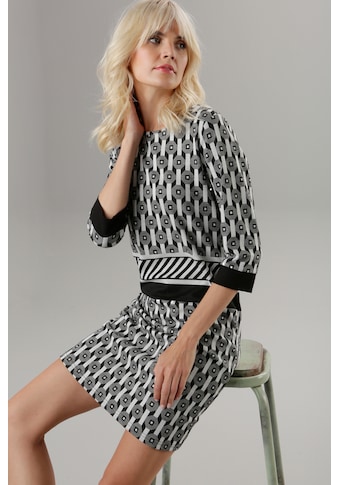 Aniston SELECTED Suknelė su geometrinis Muster