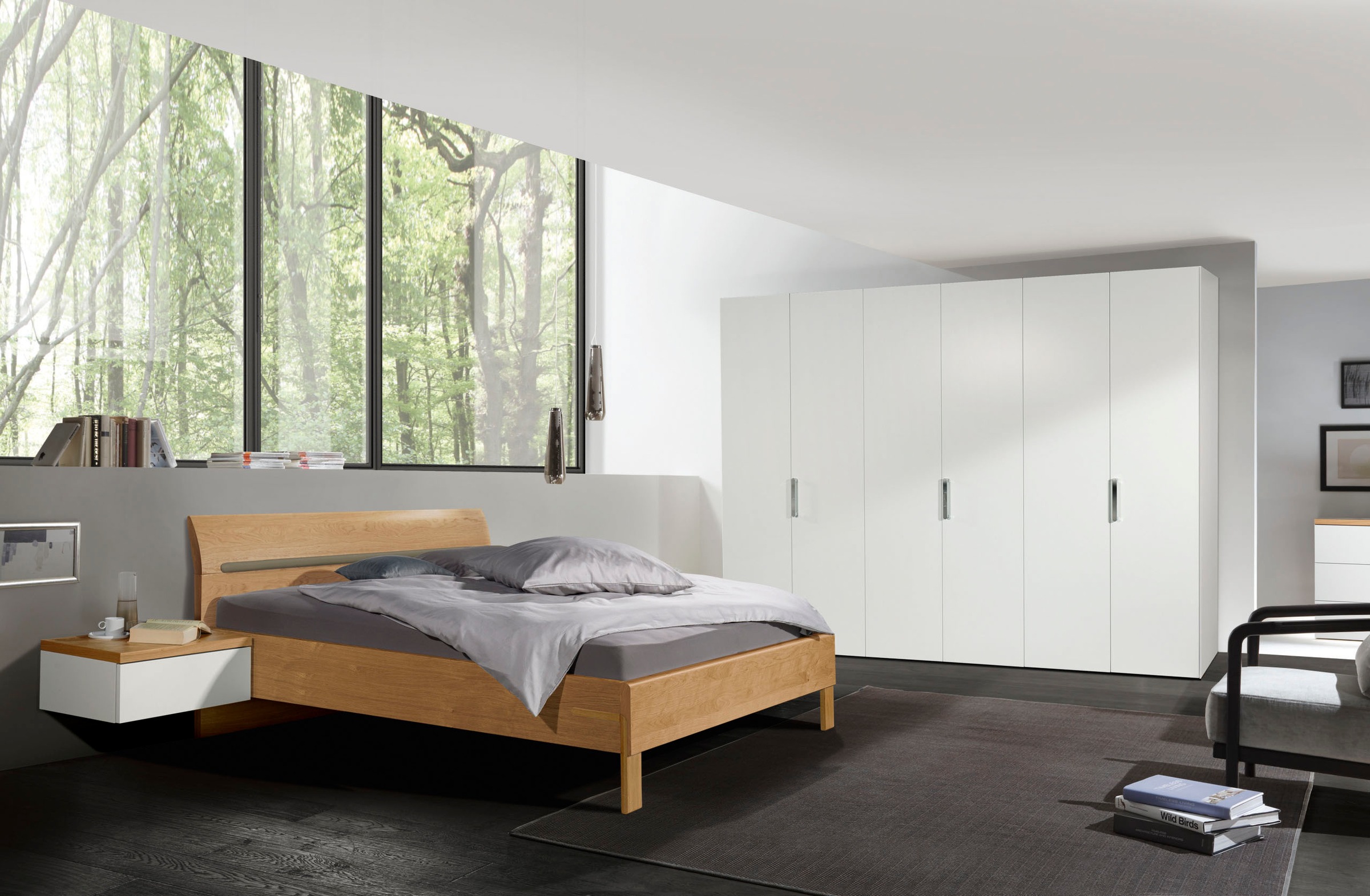 hülsta Komplettschlafzimmer DREAM, (Spar-Set, 4 St.), mit Kleiderschränken in verschiedenen Breiten. Inklusive Liefer- und Montageservice durch hülsta Monteure