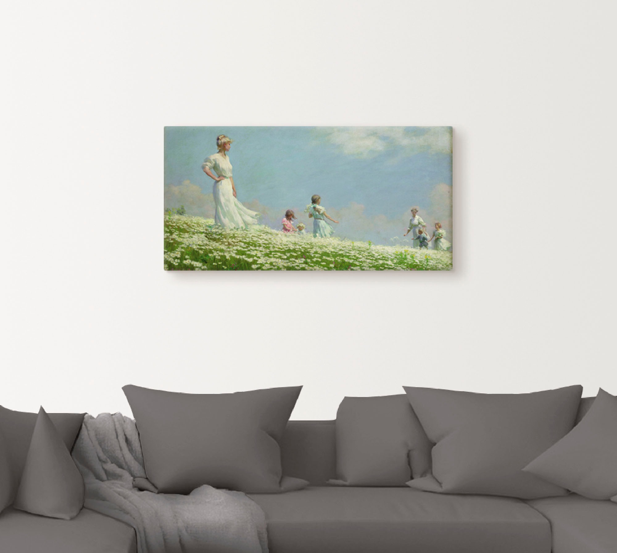 Artland Wandbild "Sommer. 1906" Gruppen & Familien 1 Stk. tlg. als Leinwand günstig online kaufen