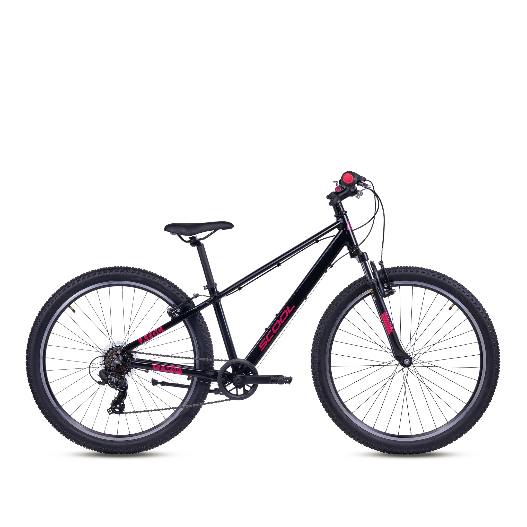 S’COOL Jugendfahrrad "SCOOL Xroc Pro 26-K7 Oxid/Pink" 7 Gang Shimano Kettenschaltung