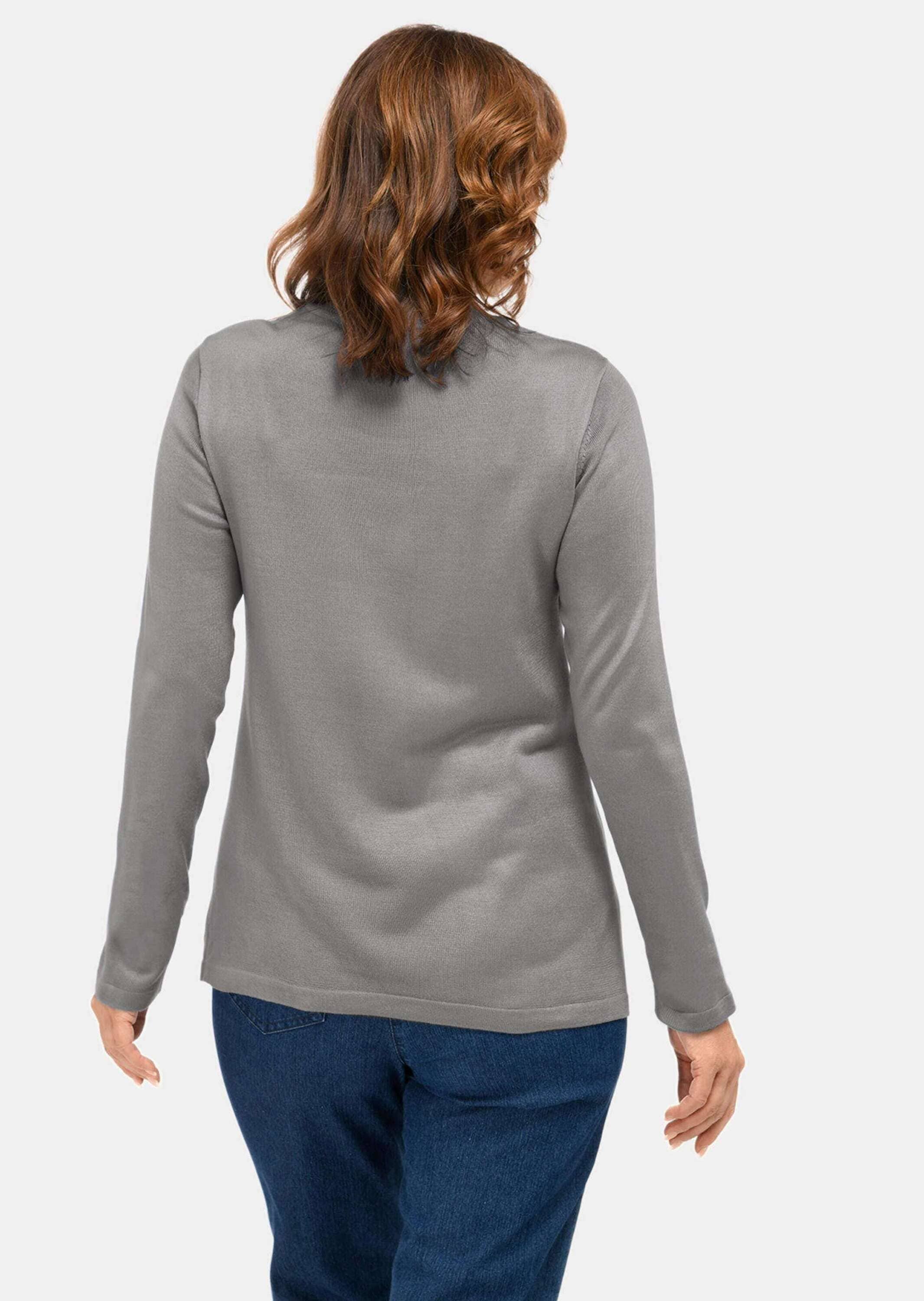 GOLDNER Strickpullover »Stehbundpullover Unkomplizierter Stehbundpullover«