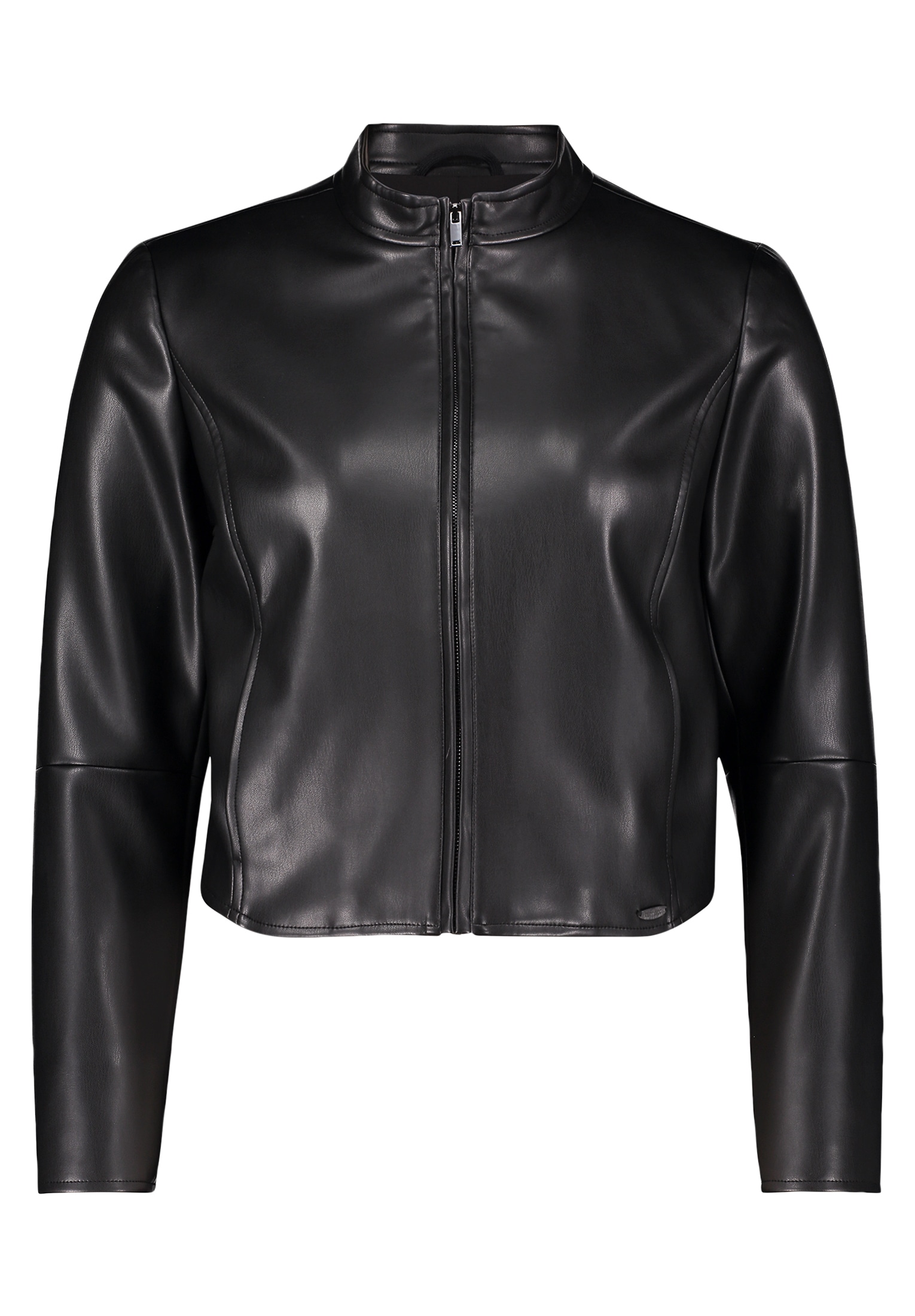 Betty&Co Jackenblazer »Betty & Co Bikerjacke mit Stehkragen«, Nahtführung