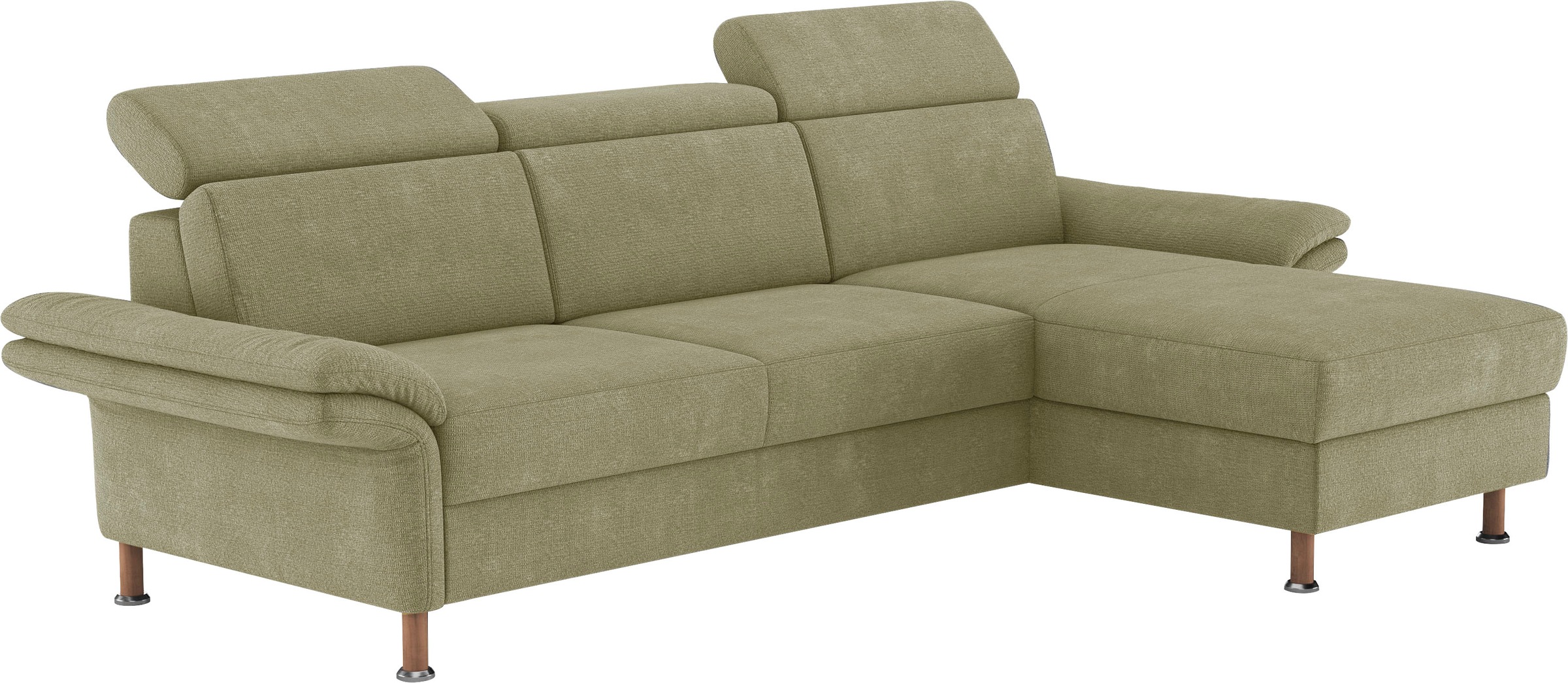 OTTO home Ecksofa "Calypso L-Form" mit motorischen Funktionen im Sofa und Recamiere