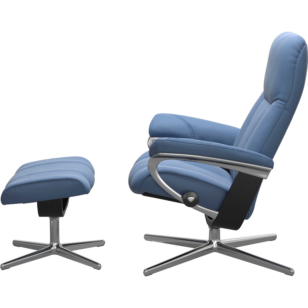 Stressless® Relaxsessel »Consul«, (Set, Relaxsessel mit Hocker)