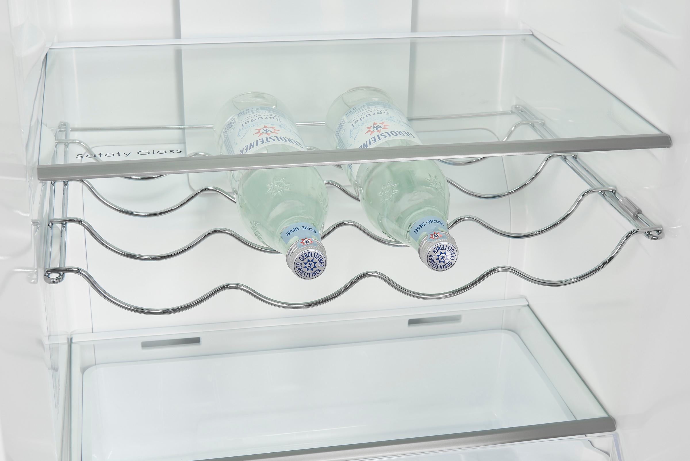 exquisit Vollraumkühlschrank »KS360-V-HE-040E inoxlook-az«