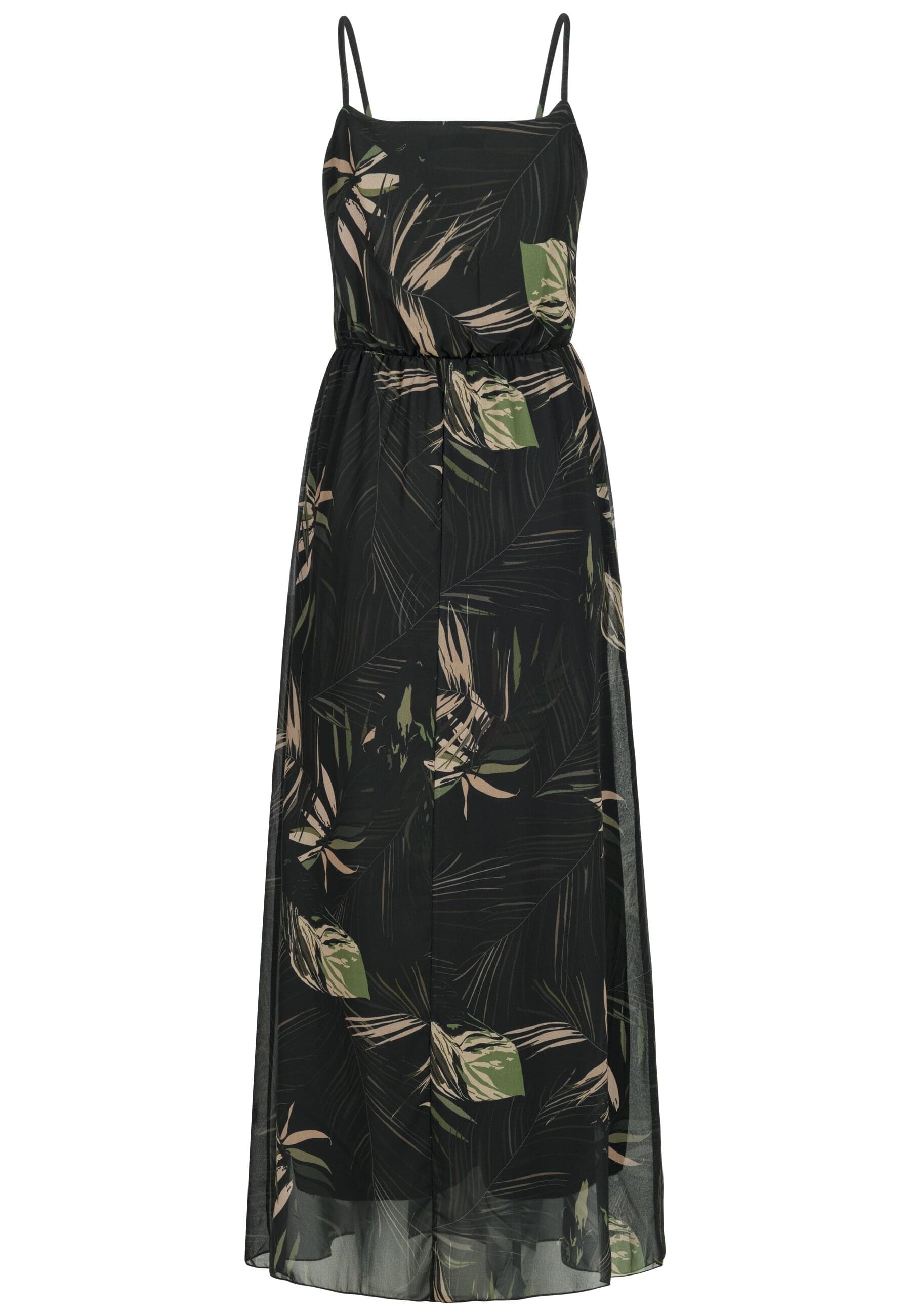 CLOUD 5IVE Shirtkleid "CLOUD 5IVE 2-Layered Maxi-Dress Tropical Print" 1 St günstig online kaufen