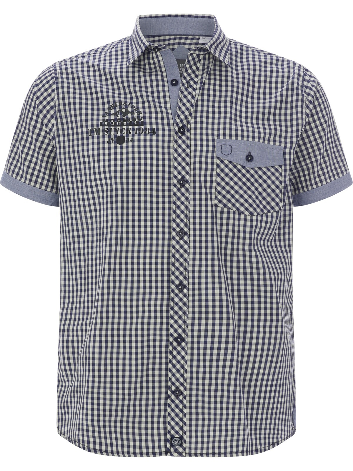 Jan Vanderstorm Kurzarmhemd "Kurzarmhemd GHOTIN" 1 Stk. günstig online kaufen