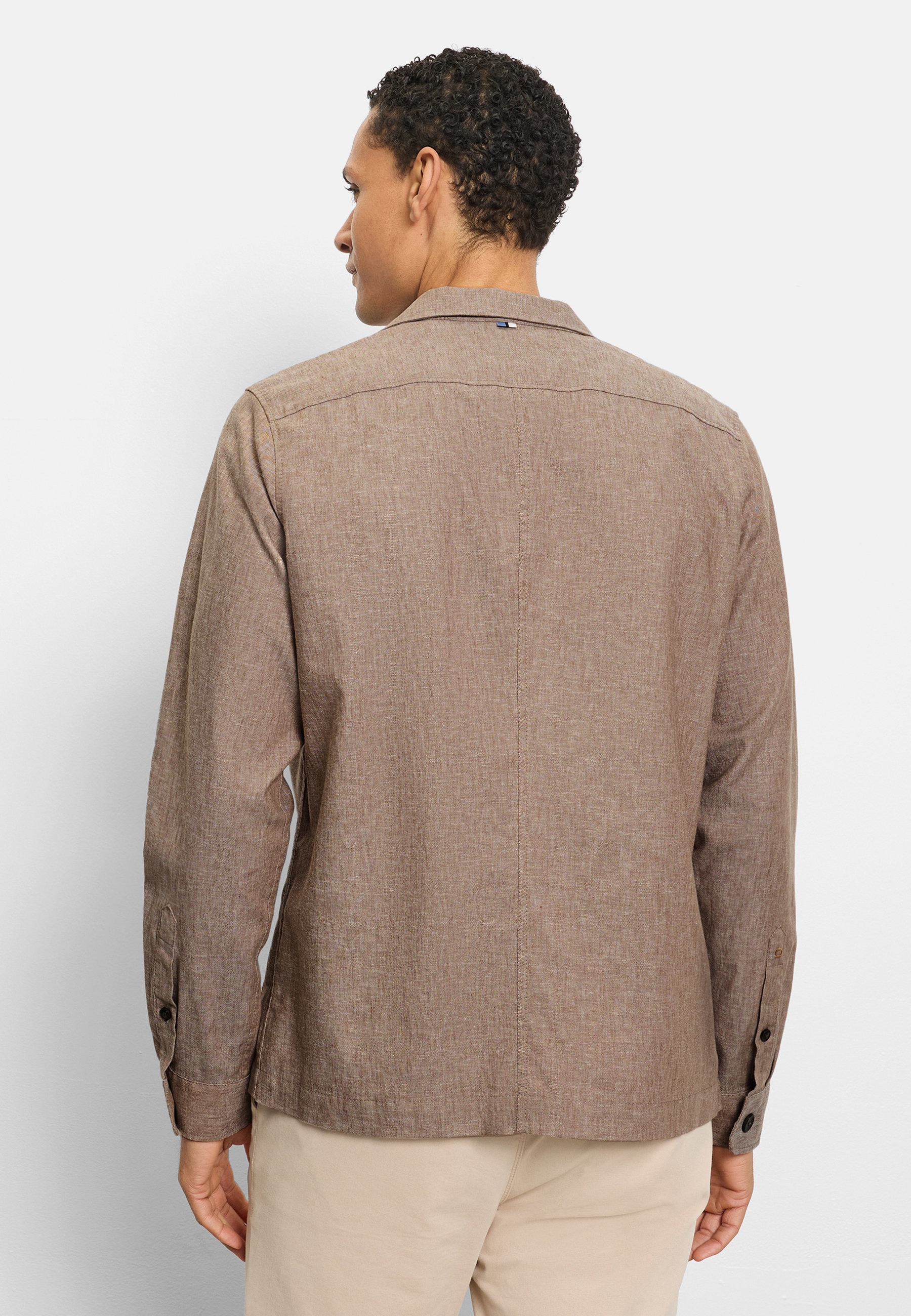 OLYMP Langarmhemd »OLYMP Casual, Overshirt«
