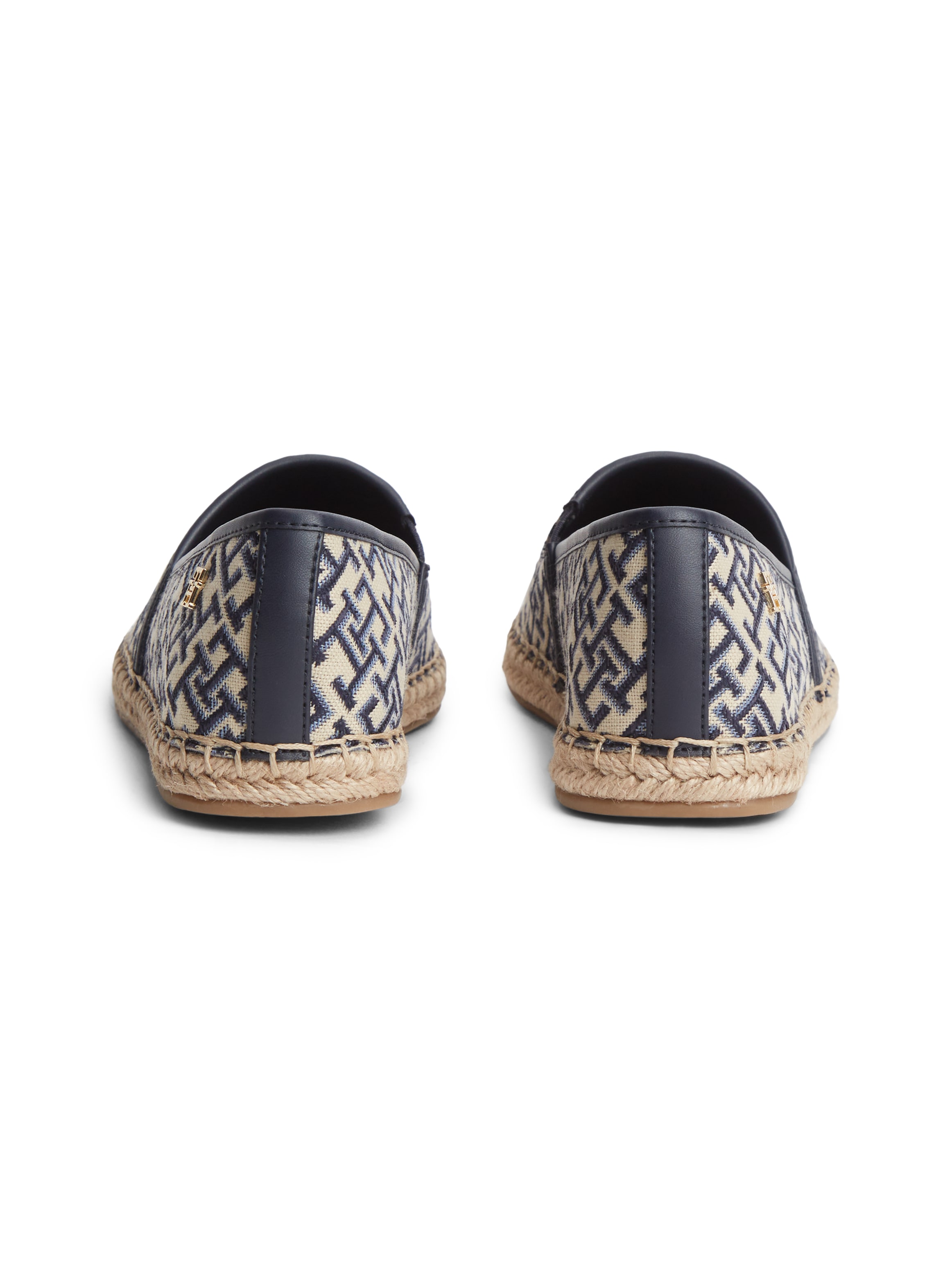 Tommy Hilfiger Espadrille »TH MONOGRAM JACQUARD ESPADRILLE«  Sommerschuh, Slipper mit TH-Allover-Logodruck - schmale Form