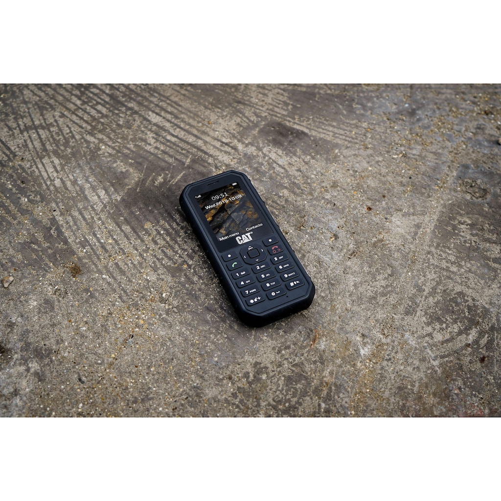 CAT Handy »B26«, schwarz, 6,1 cm/2,4 Zoll, 2 MP Kamera